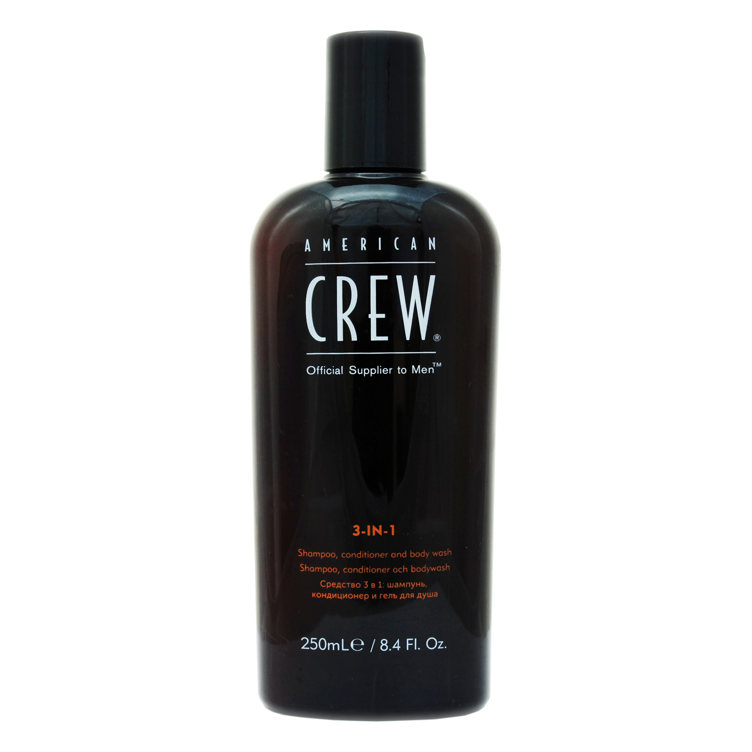 Американ Крю Шампунь, кондиционер и гель для душа Classic 3 in 1, 250 мл (American Crew, Hair&Body) фото 6
