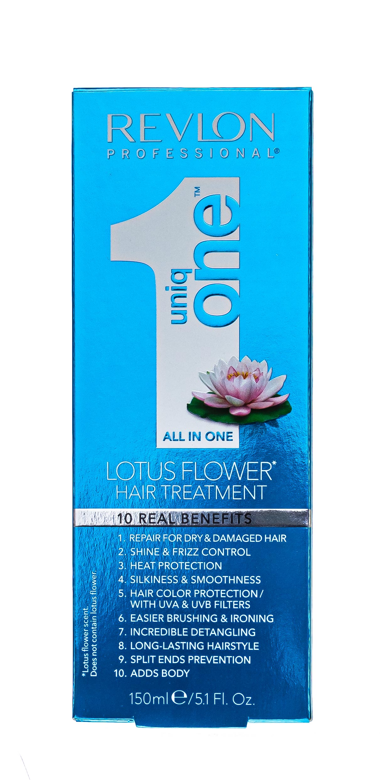Ревлон Профессионал Спрей-маска для ухода за волосами с ароматом лотоса 150 мл (Revlon Professional, Uniqone) фото 1