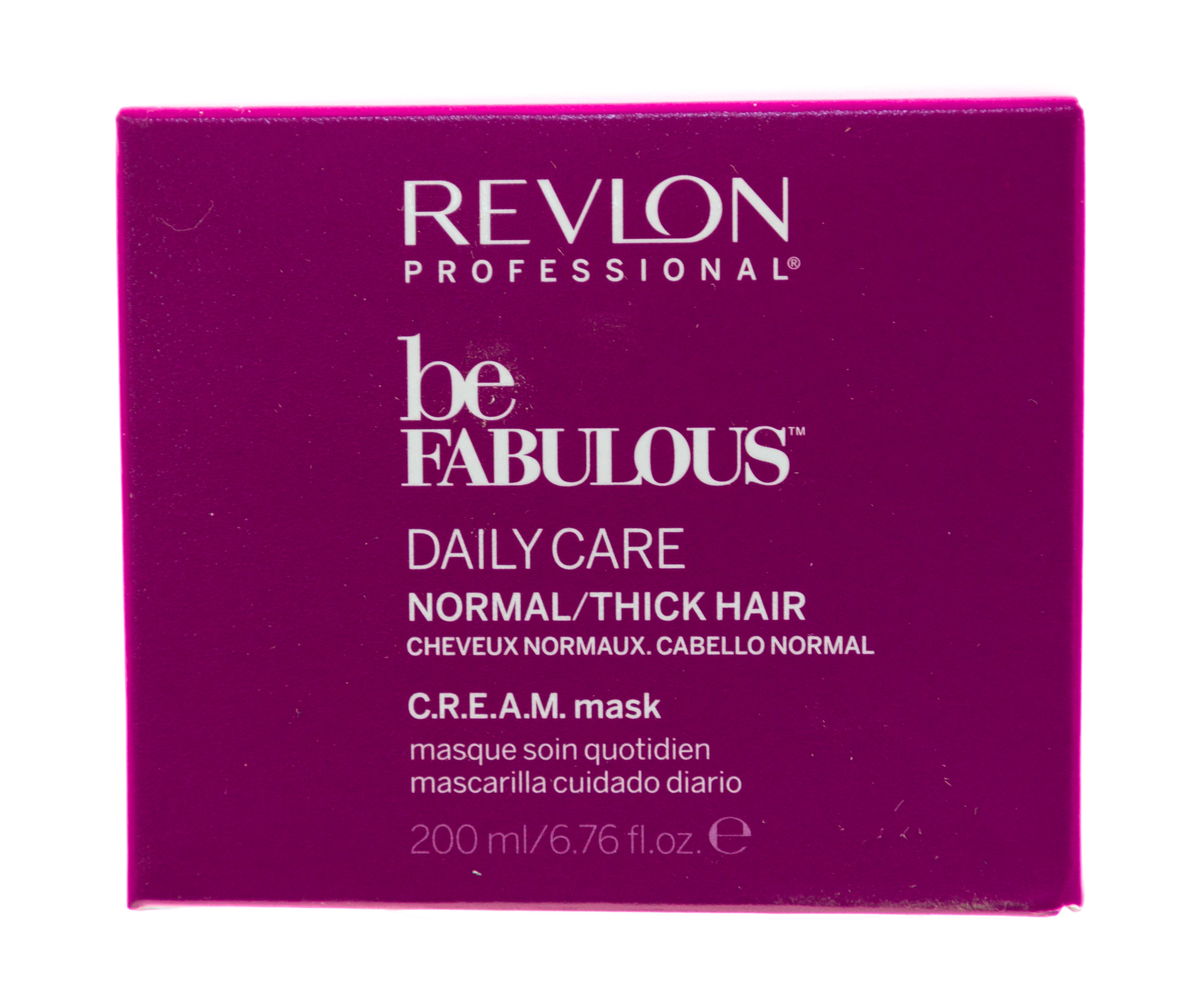 Ревлон Профессионал Маска ежедневный уход для нормальных/густых волос C.R.E.A.M. RP Be Fabulous 200 мл (Revlon Professional, Be Fabulous) фото 3