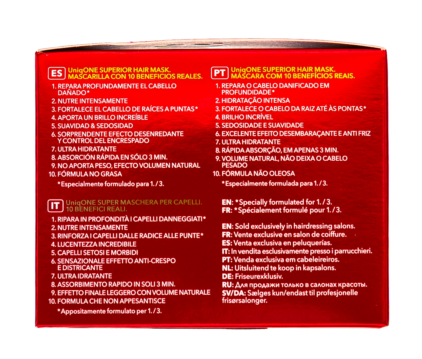 Ревлон Профессионал Супер маска для волос 300 мл (Revlon Professional, Uniqone) фото 4