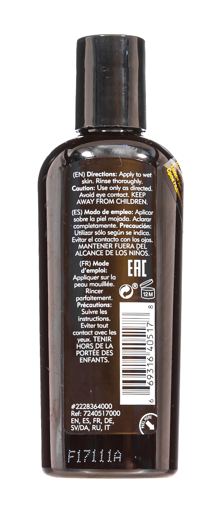 Американ Крю Гель для душа Classic Body Wash, 100 мл (American Crew, Hair&Body) фото 2