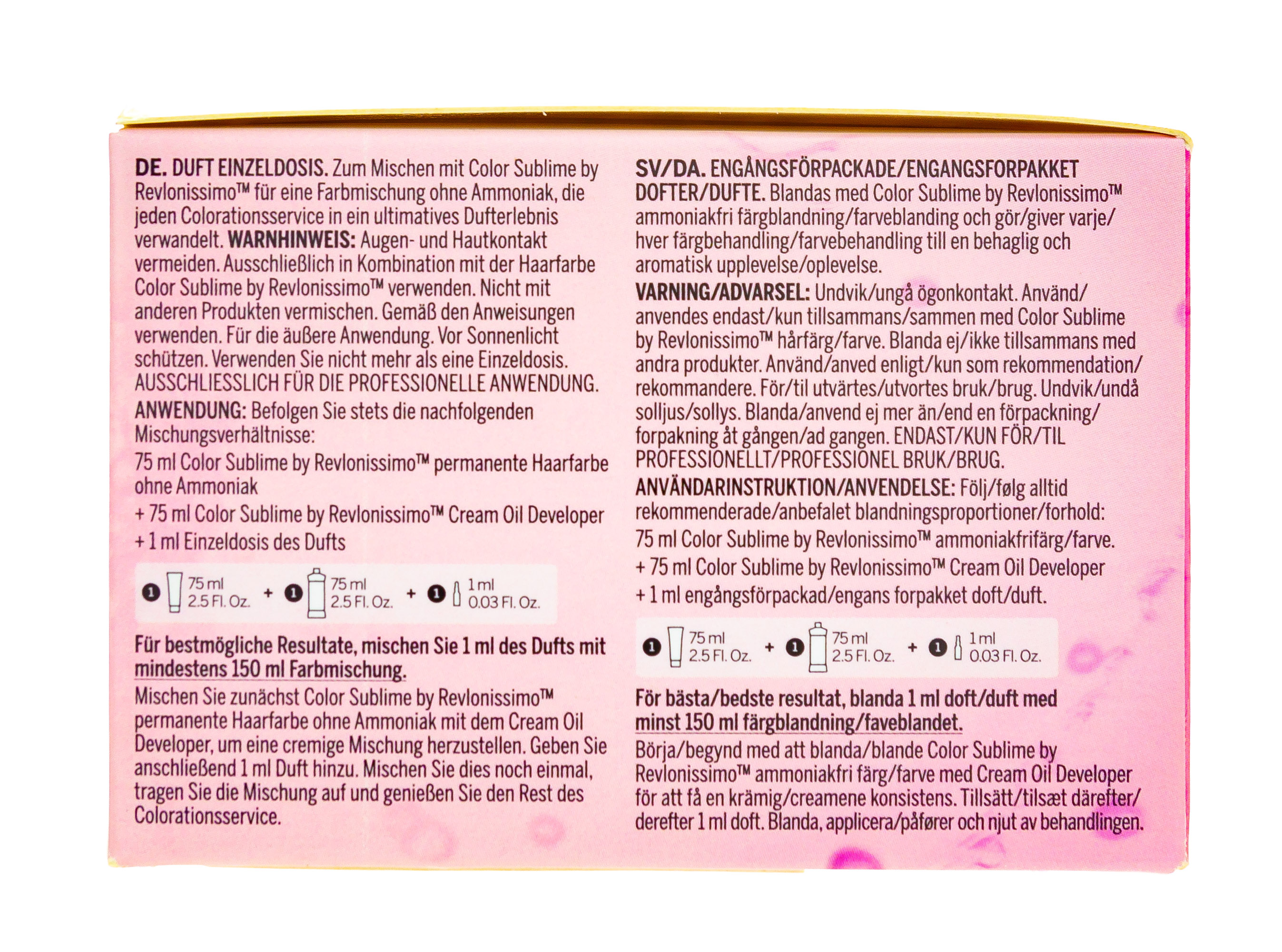 Ревлон Профессионал Набор с индивидуальными ароматами для добавления в краситель микс: Момент Дзен, Сладость Гурмэ, Настроение Заката 24*1 мл (Revlon Professional, Color Sublime) фото 5