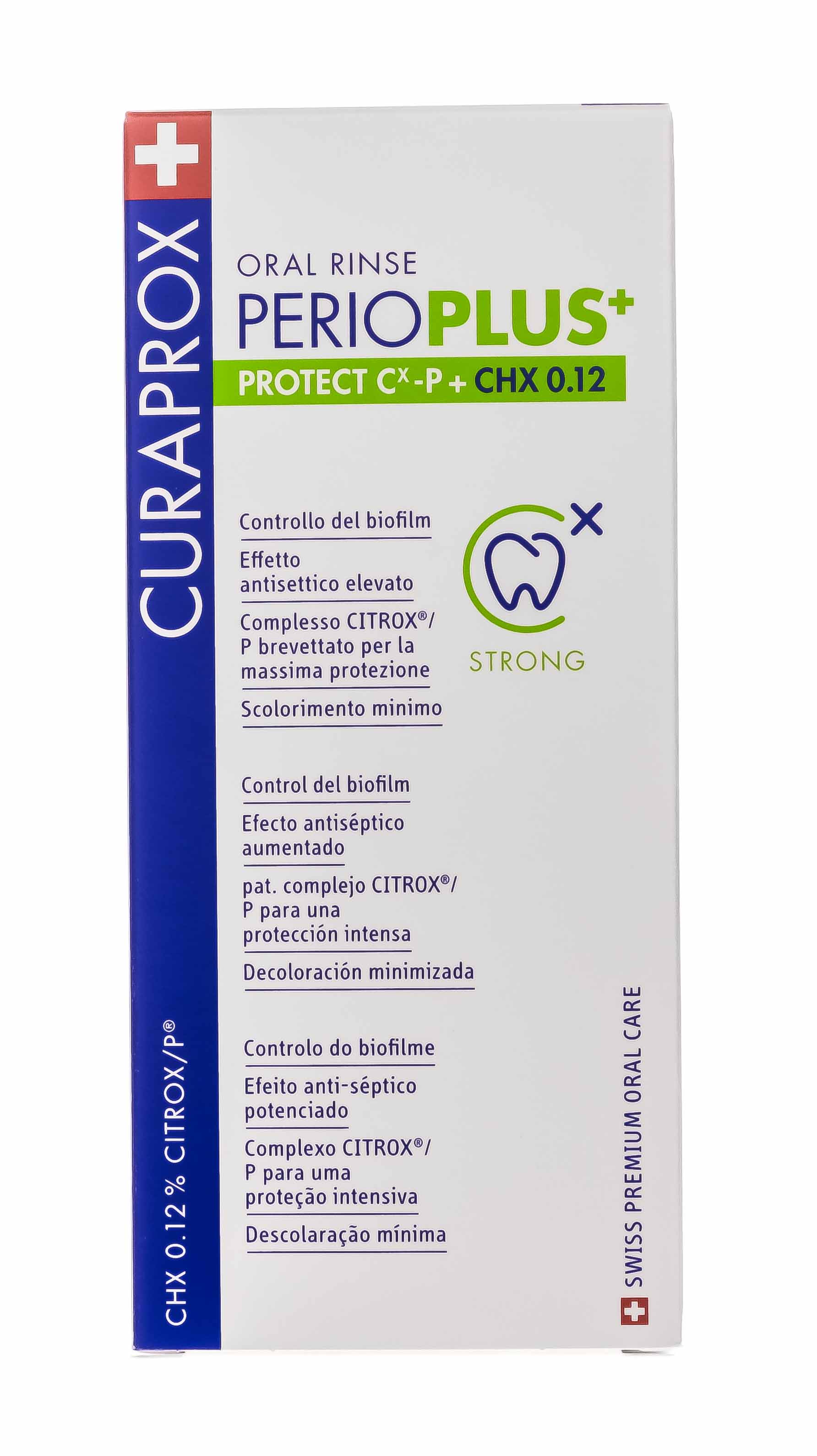 Curaprox Жидкость - ополаскиватель  Perio Plus Protect CHX 0,12  200 мл. фото