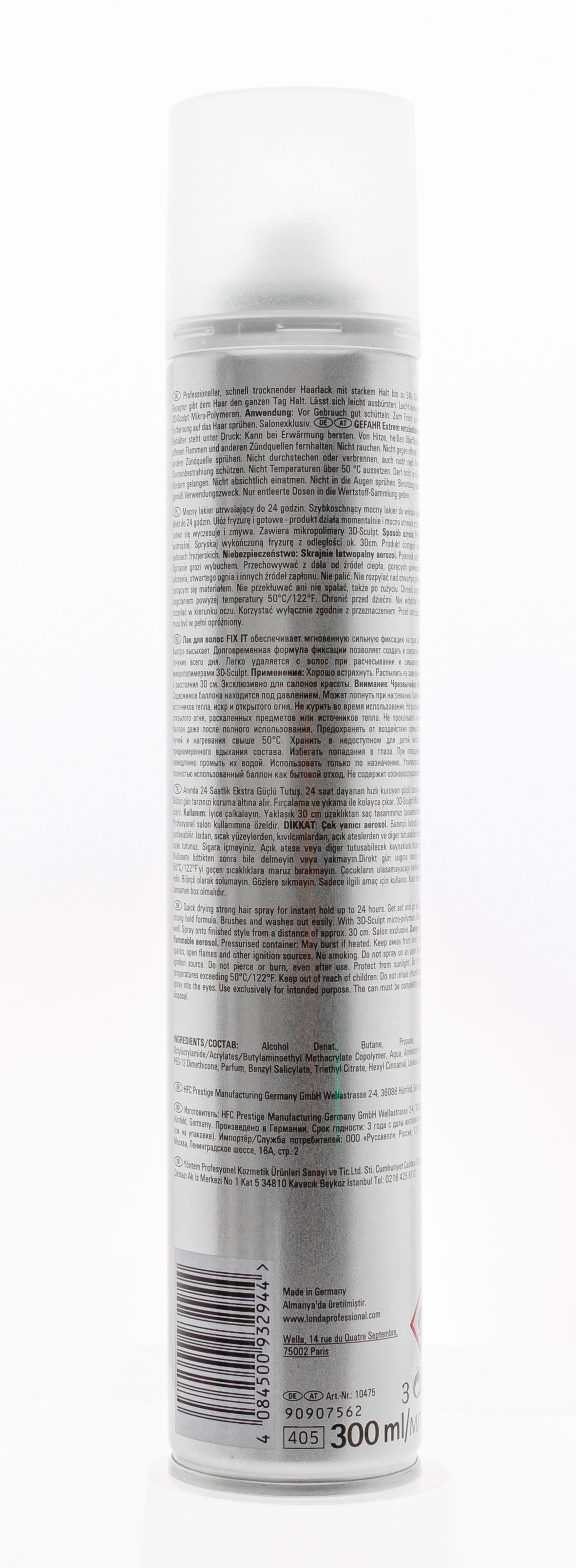 Лонда Профессионал Лак для волос Fix It сильной фиксации, 300 мл (Londa Professional, Укладка и стайлинг) фото 2