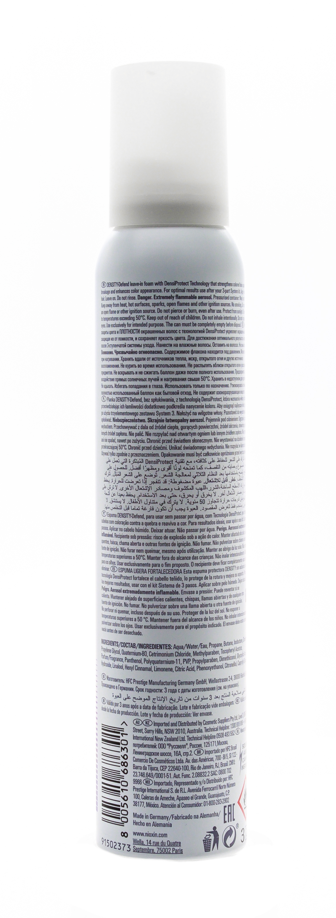 Ниоксин Мусс для защиты цвета и плотности окрашенных волос 200 мл (Nioxin, 3D Интенсивный уход) фото 2