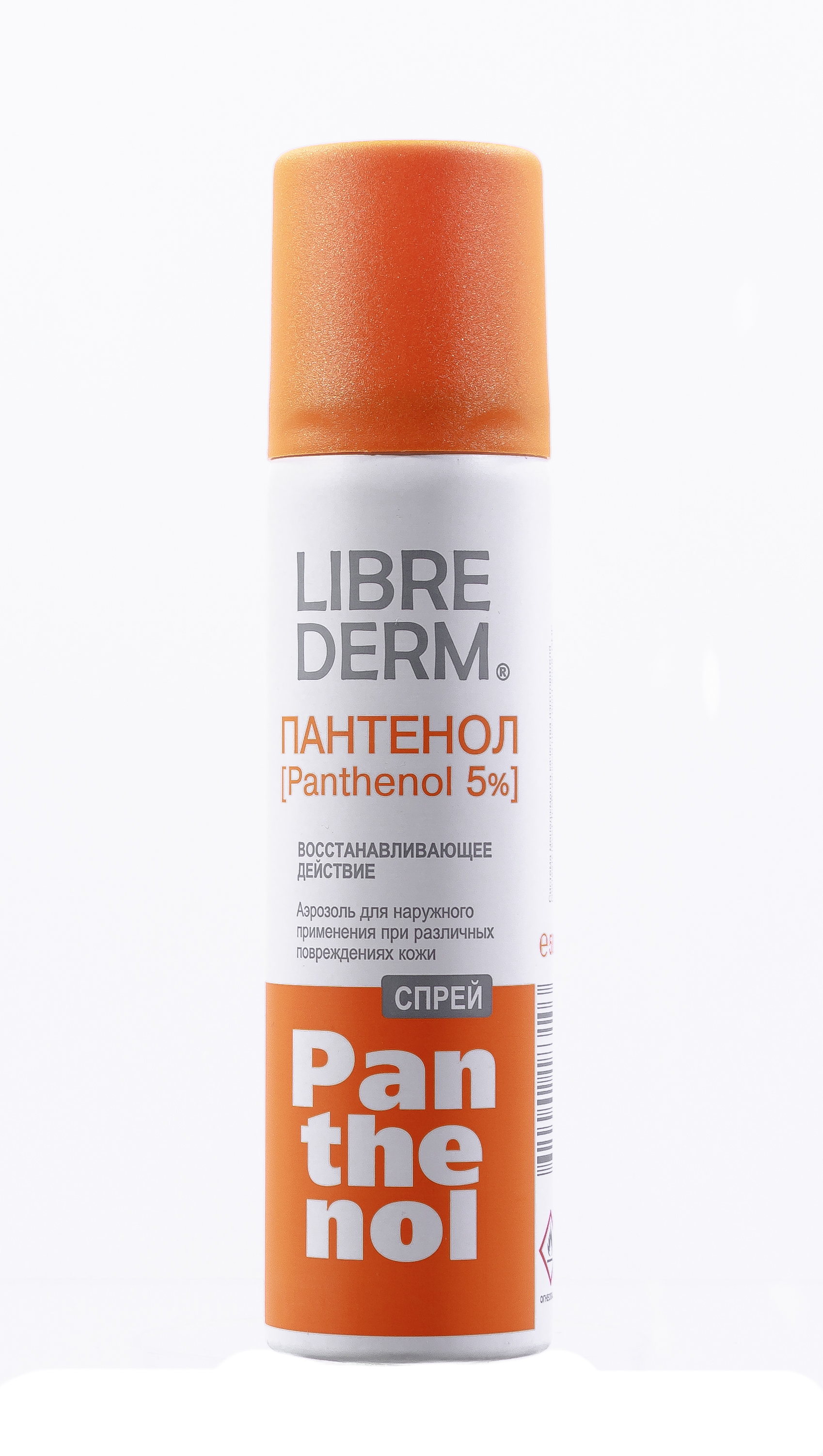 Либридерм Пантенол спрей аэрозоль 5 %,  58 г (Librederm, Пантенол) фото 1