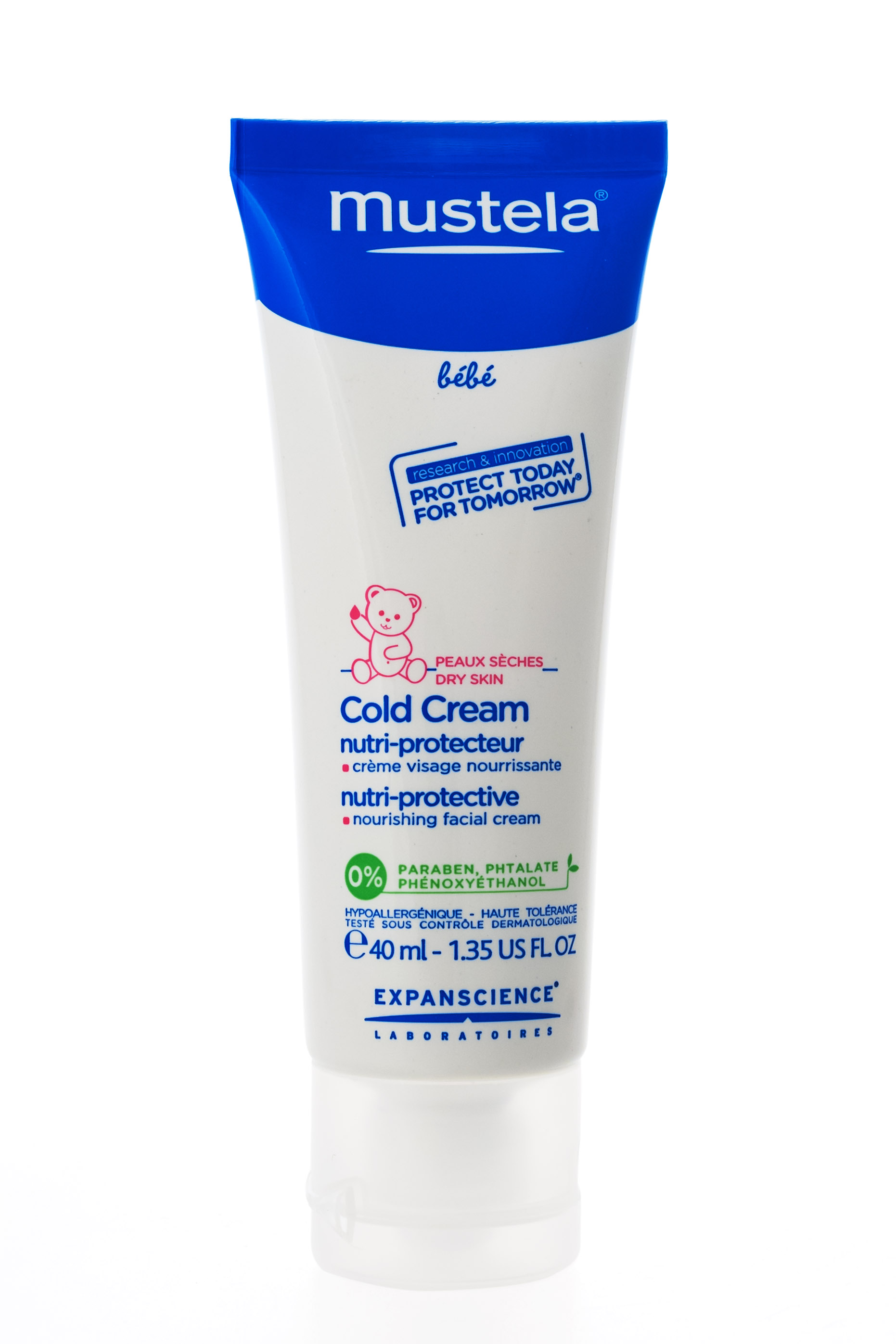 Мустела Питательный крем для лица с кольд-кремом 40 мл (Mustela, Bebe - защита кожи) фото 6