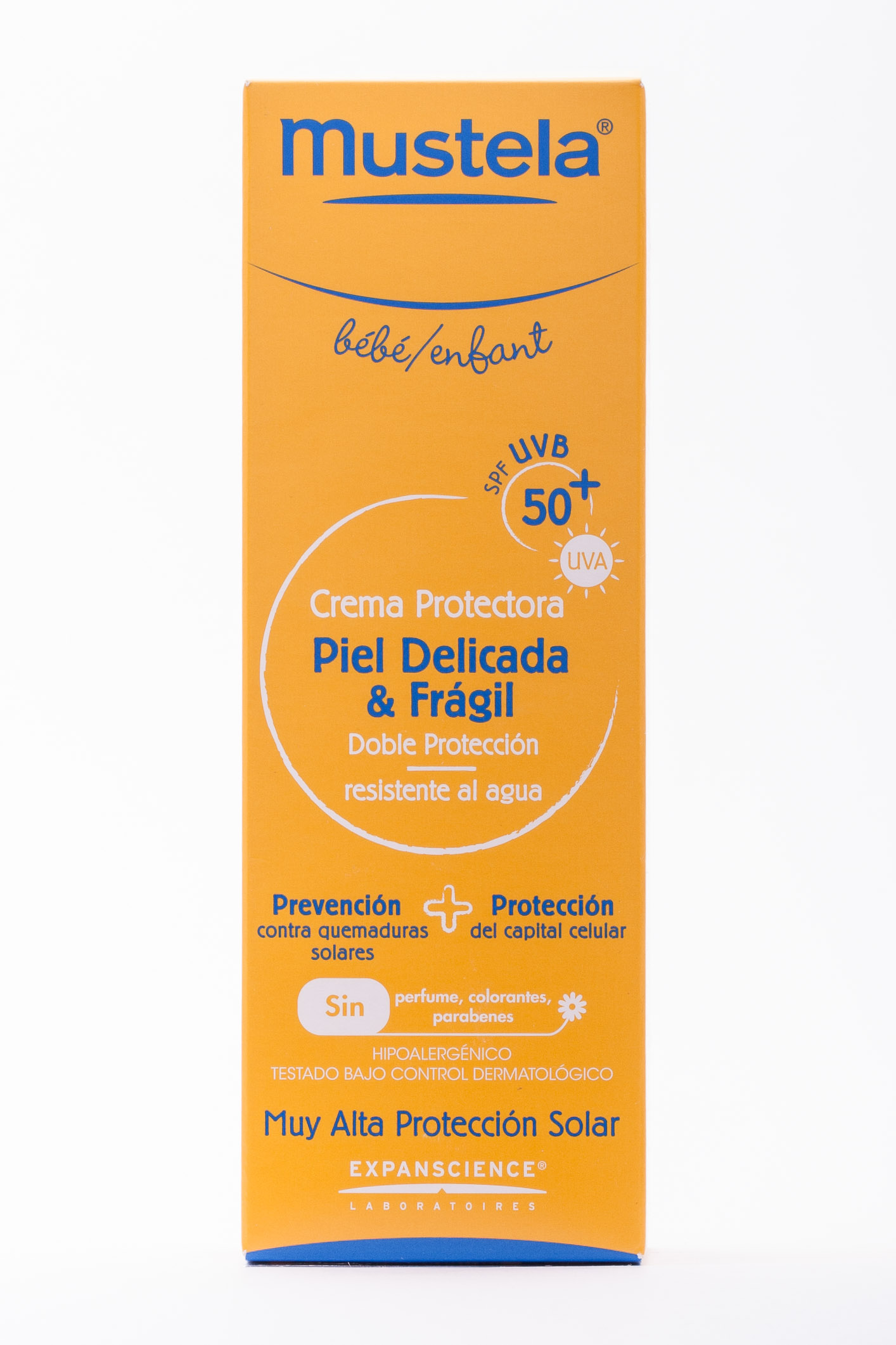 Мустела Крем солнцезащитный для нежной и чувствительной кожи детей SPF 50+ 75 мл (Mustela, Bebe - солнечная серия) фото 2