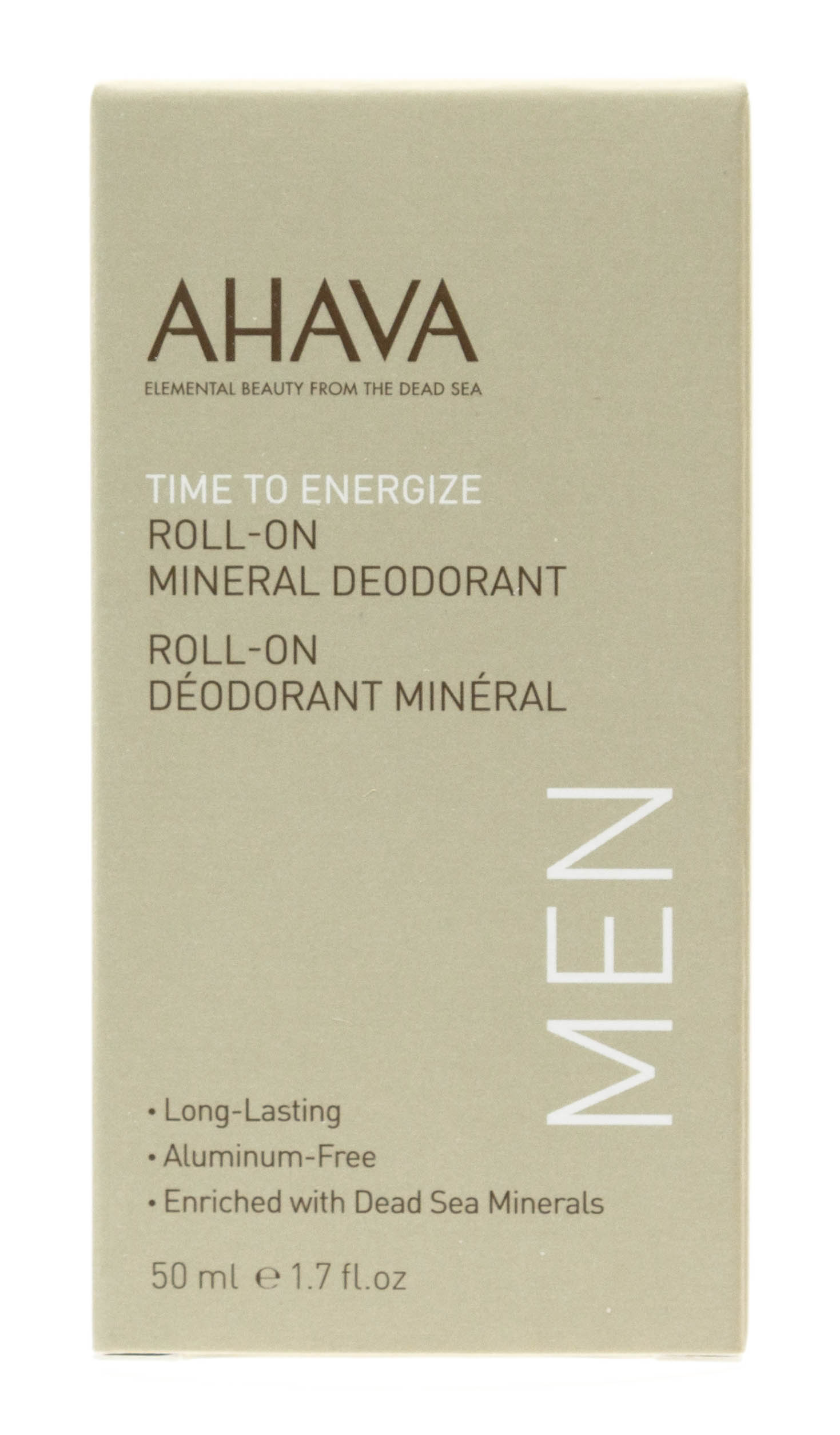 Ахава Дезодорант шариковый минеральный для мужчин 50 мл (Ahava, Men energize) фото 1