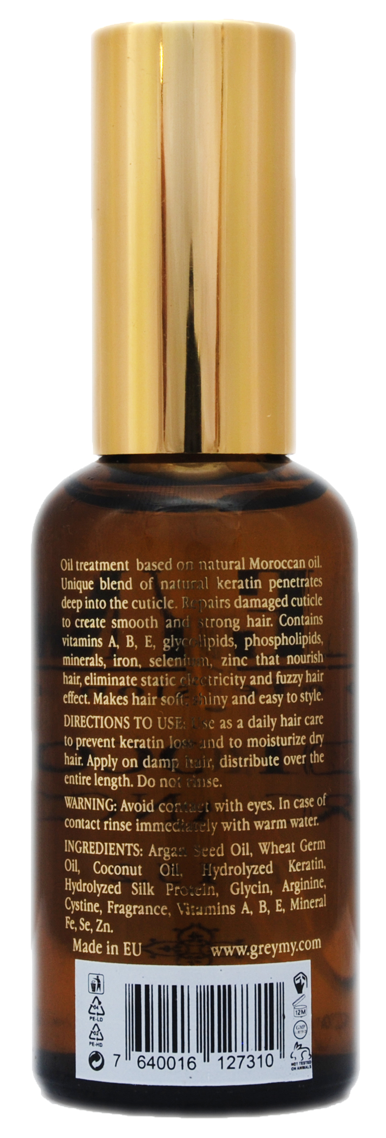 Грейми Профешнл Morocco Arganoil Марокканское аргановое масло 50 мл (Greymy Professional, Home service) фото 2