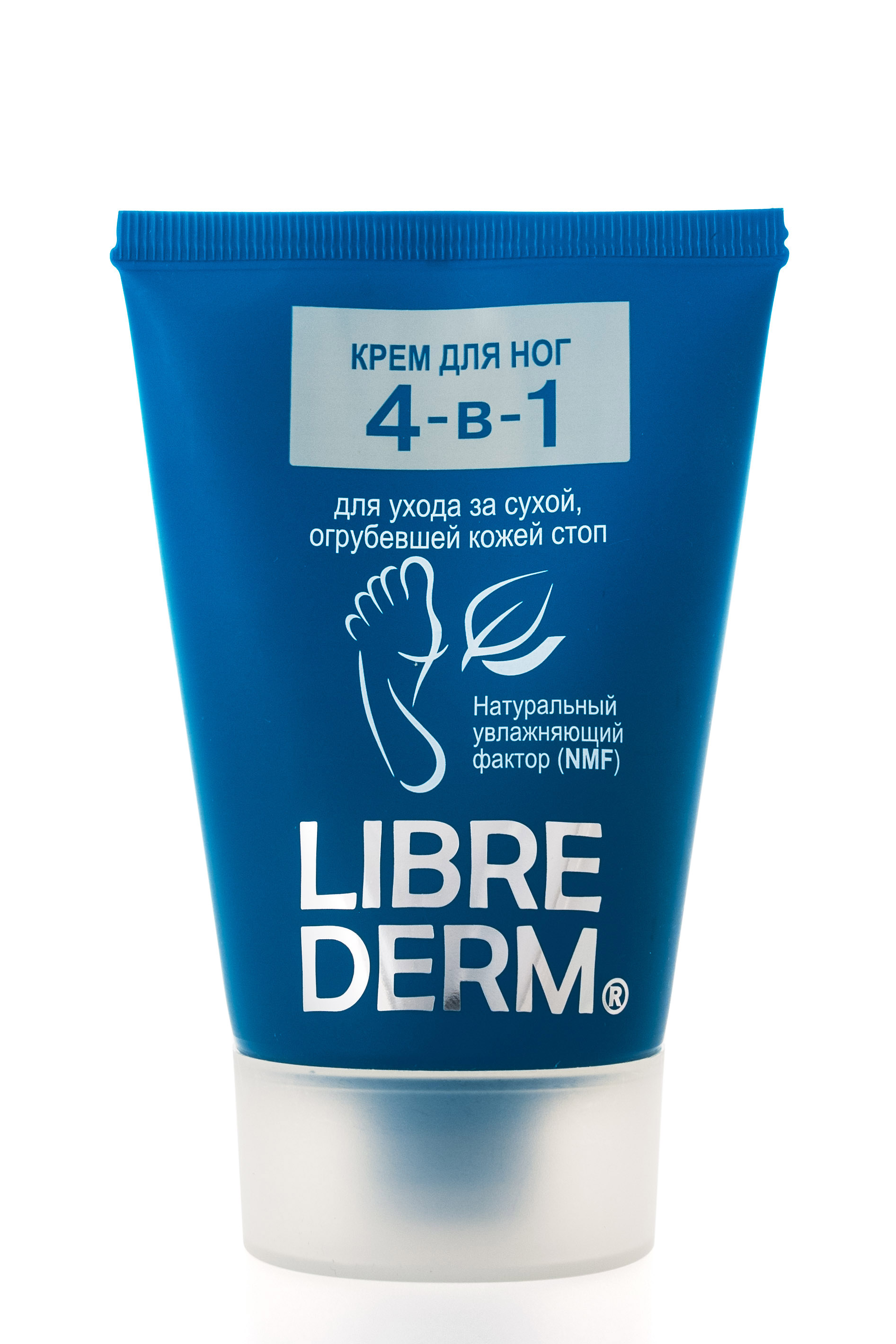 Либридерм крем для ухода за кожей стоп 4-в-1, 100 мл (Librederm, Другое) фото 1