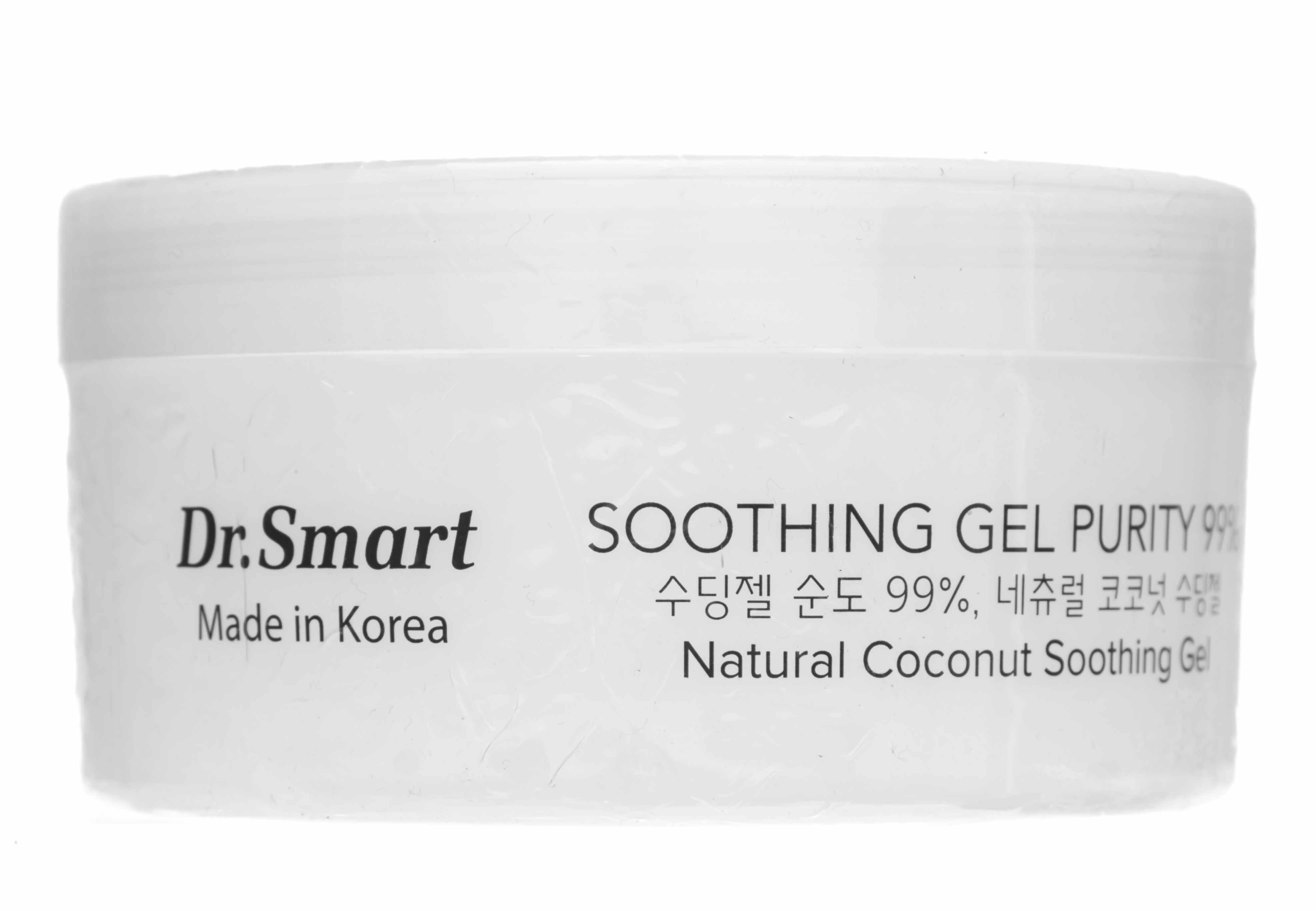 Доктор Смарт Гель для лица и тела с кокосом Антистресс Natural Coconut Soothing Gel 99%, 300 мл (Dr. Smart, Dr. Smart) фото 1