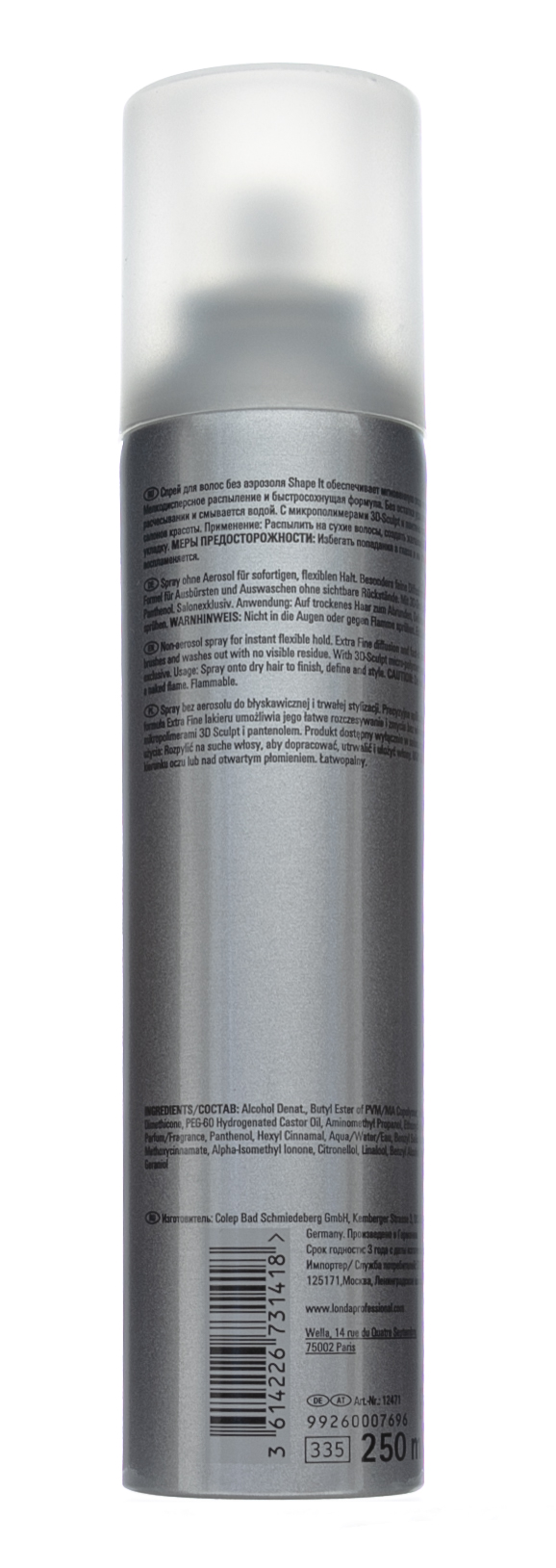 Лонда Профессионал Спрей Shape, 250 мл (Londa Professional, Укладка и стайлинг) фото 2