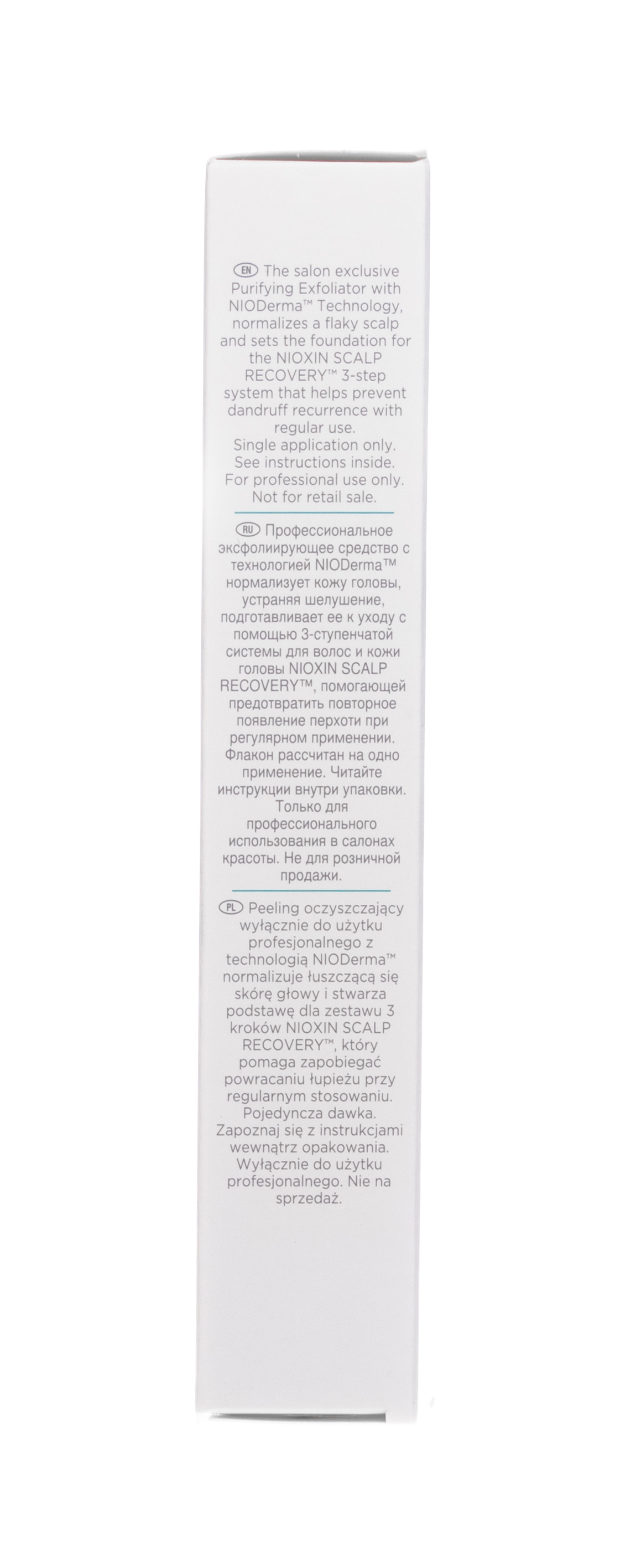 Ниоксин Деликатный скраб для кожи головы против перхоти   50 мл (Nioxin, Система против перхоти) фото 5