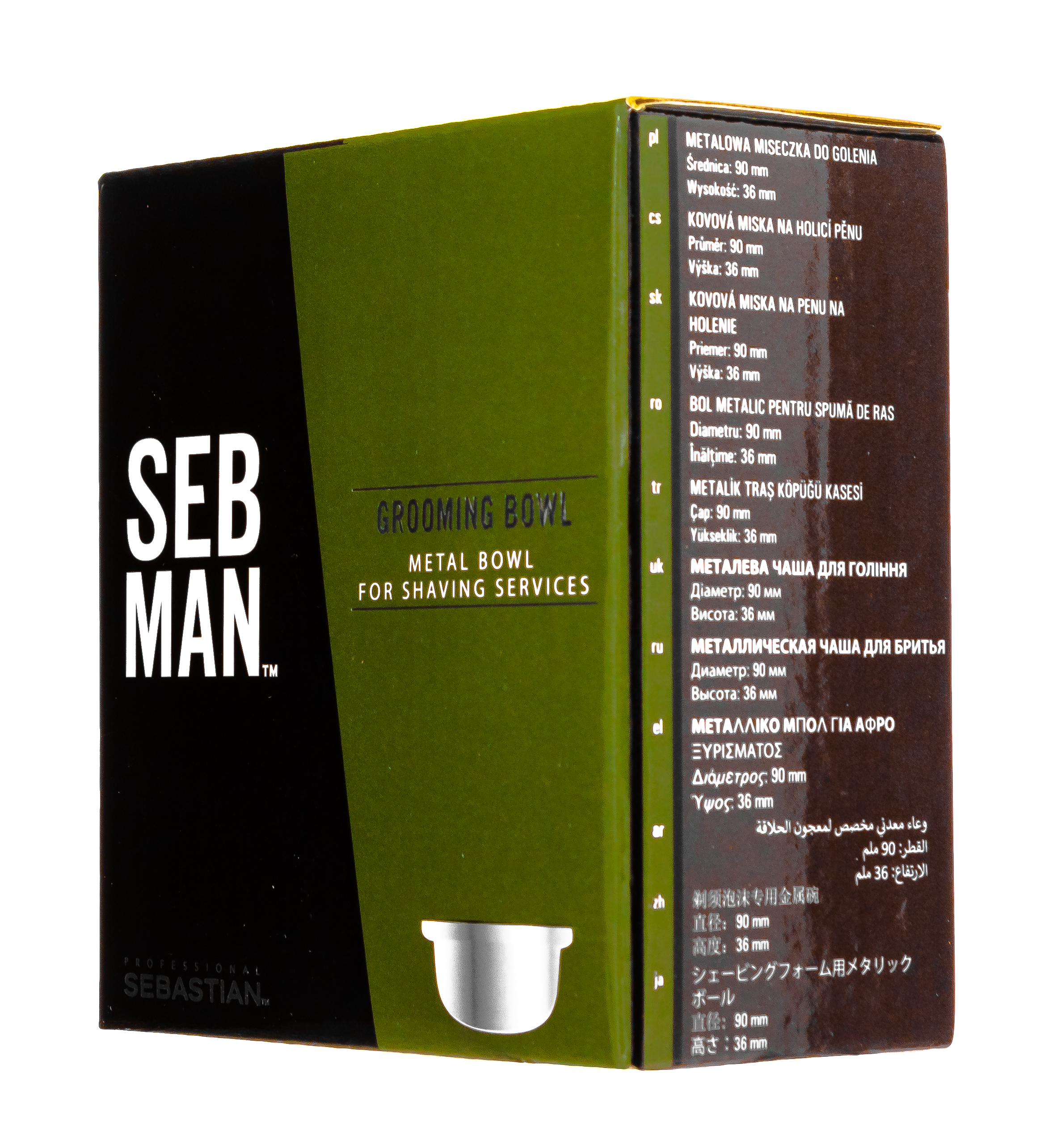 Себман Чаша для бритья (цинк) (Sebman, Аксессуары) Себман Чаша для бритья (цинк) (Sebman, Аксессуары) фото 2