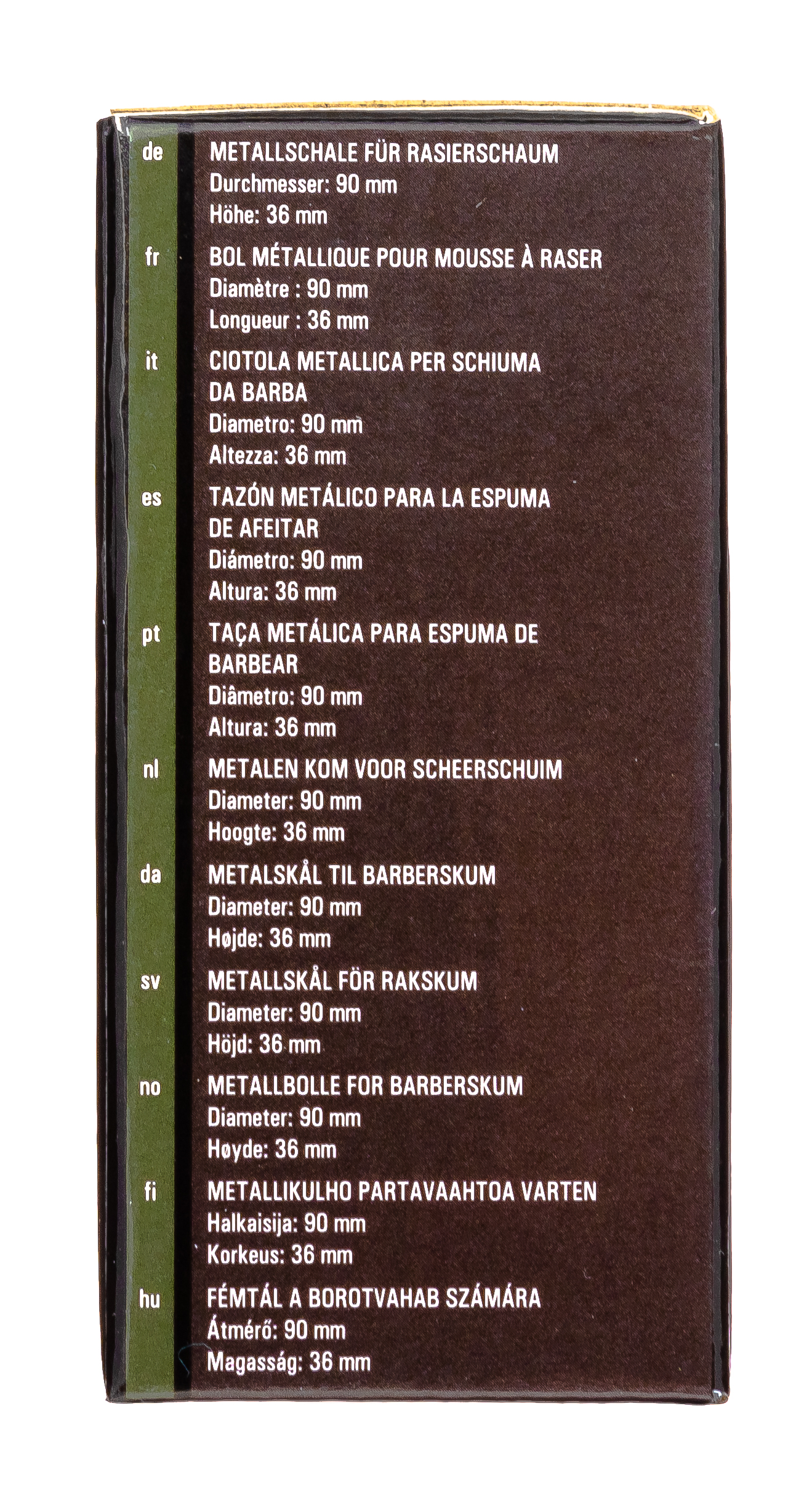 Себман Чаша для бритья (цинк) (Sebman, Аксессуары) Себман Чаша для бритья (цинк) (Sebman, Аксессуары) фото 5