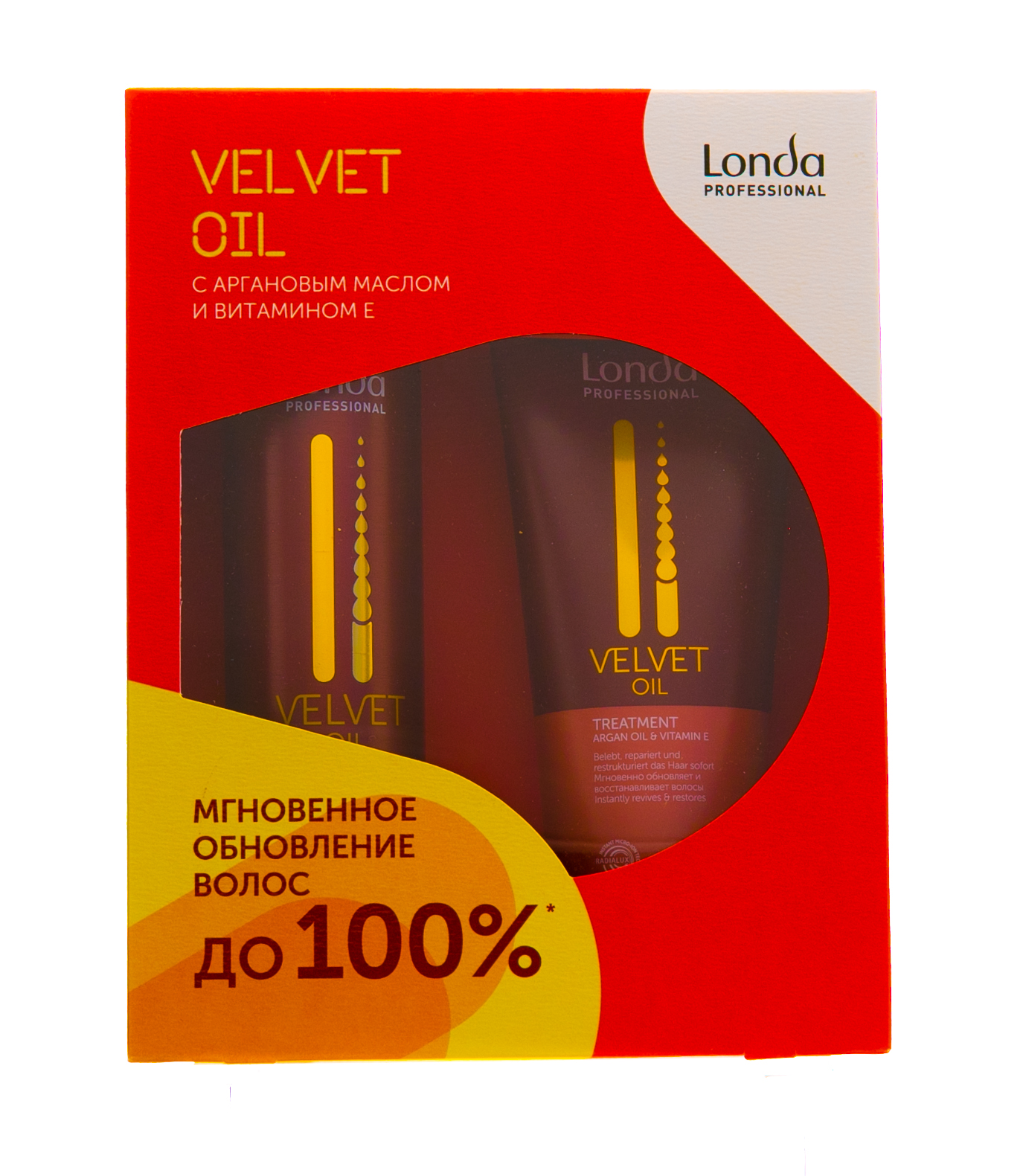 Лонда Профессионал Подарочный набор Velvet Oil: Шампунь, 250 мл + Маска, 200 мл (Londa Professional, Velvet Oil) Лонда Профессионал Подарочный набор Velvet Oil: Шампунь, 250 мл + Маска, 200 мл (Londa Professional, Velvet Oil) фото 1