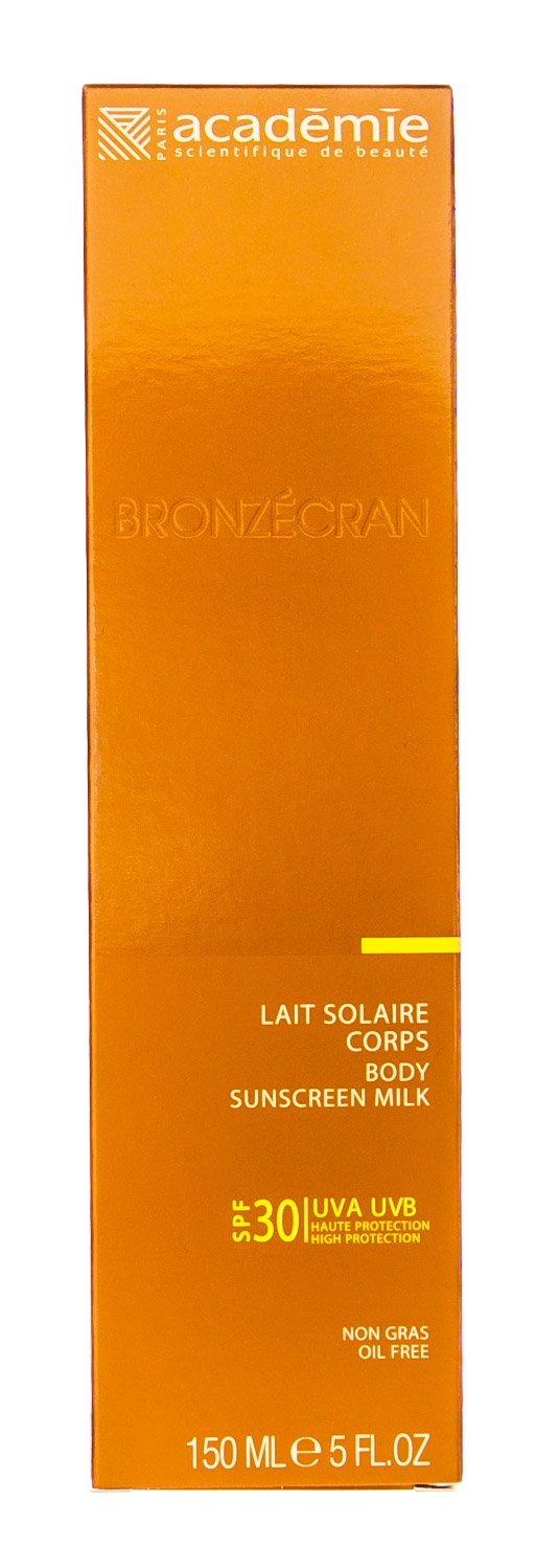 Академи Солнцезащитное молочко для тела SPF 30 150 мл (Academie, Bronzecran) фото 1