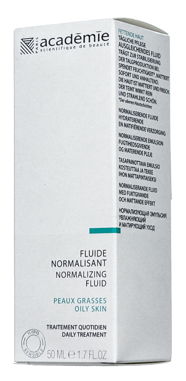 Академи Нормализующая эмульсия Normalizing Fluid, 50 мл (Academie, Academie Visage - жирная кожа) фото 2