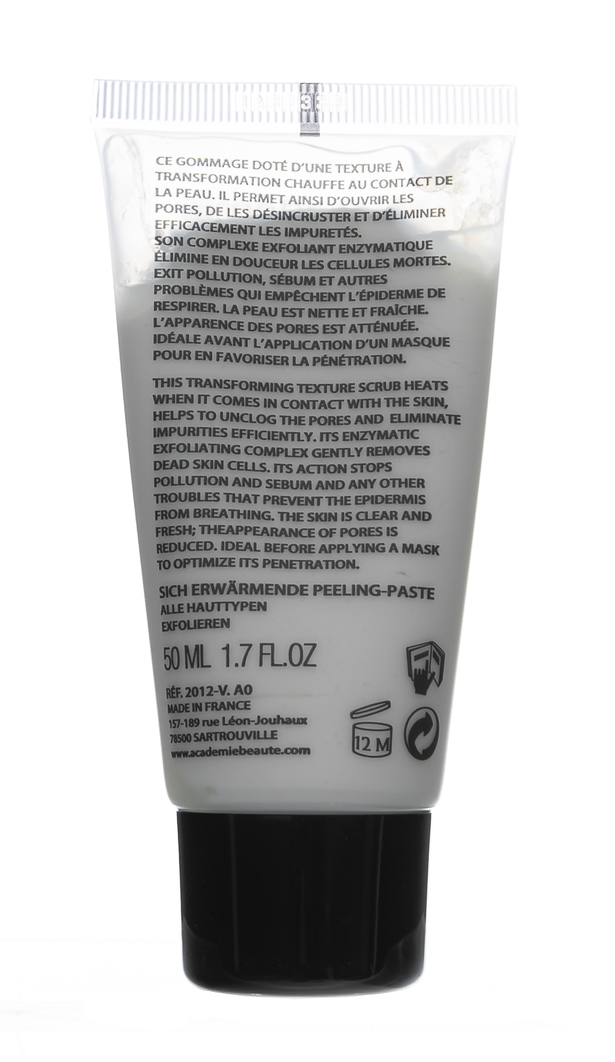 Академи Эксфолиирующая термопаста Exfoliating Heating Paste, 50 мл (Academie, Academie Visage - для всех типов кожи) Академи Эксфолиирующая термопаста Exfoliating Heating Paste, 50 мл (Academie, Academie Visage - для всех типов кожи) фото 7