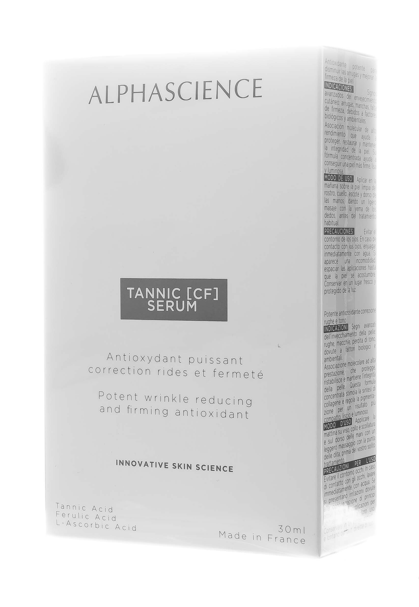 Альфасьянс Таниновая сыворотка 30 мл (Alphascience, Сыворотки) фото 2