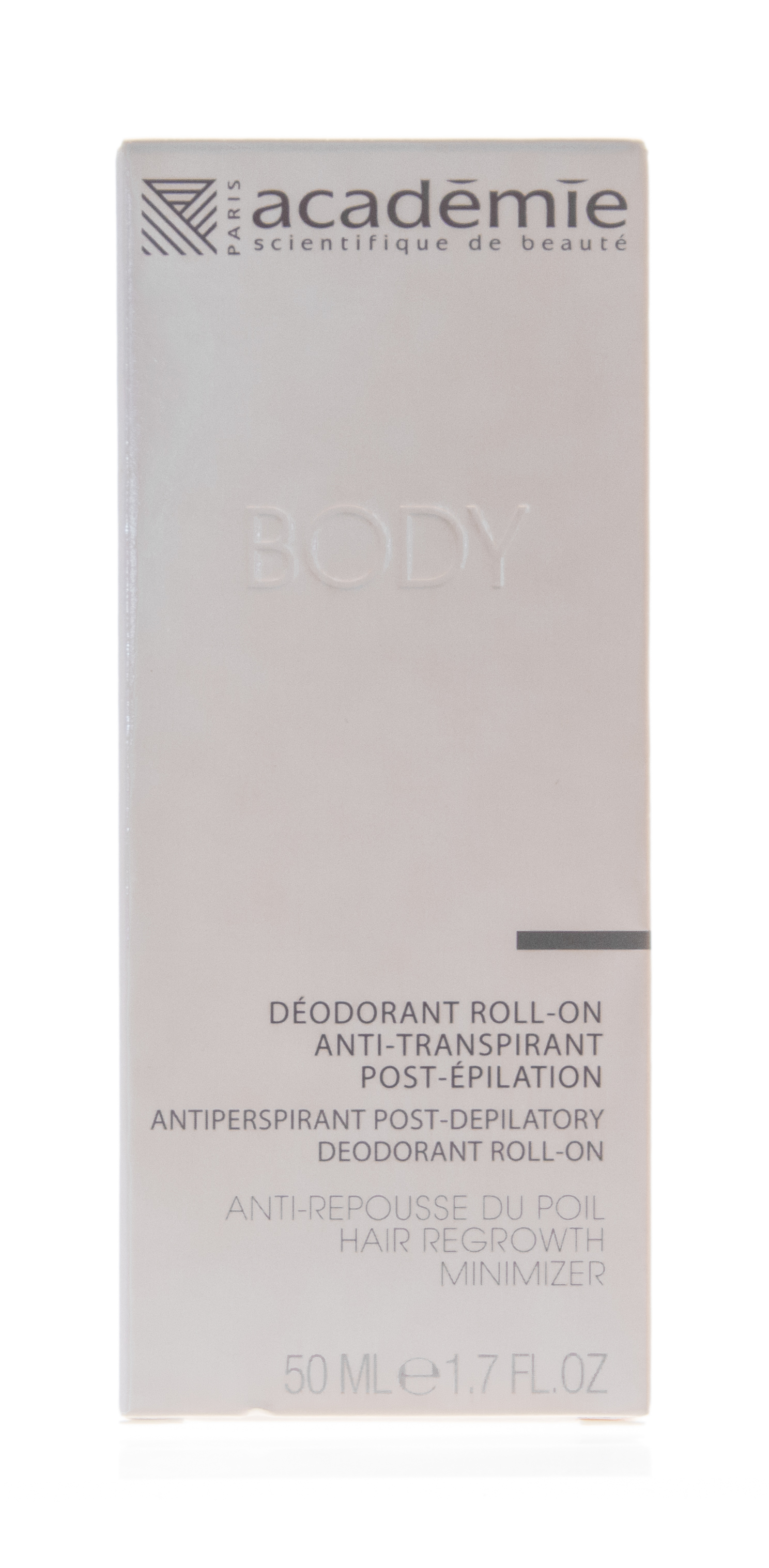 Академи Дезодорант-антиперспирант после эпиляции Deodorant Roll-On Anti-Transpirant Post-Epilation, 50 мл (Academie, Academie Body) Академи Дезодорант-антиперспирант после эпиляции Deodorant Roll-On Anti-Transpirant Post-Epilation, 50 мл (Academie, Academie Body) фото 2