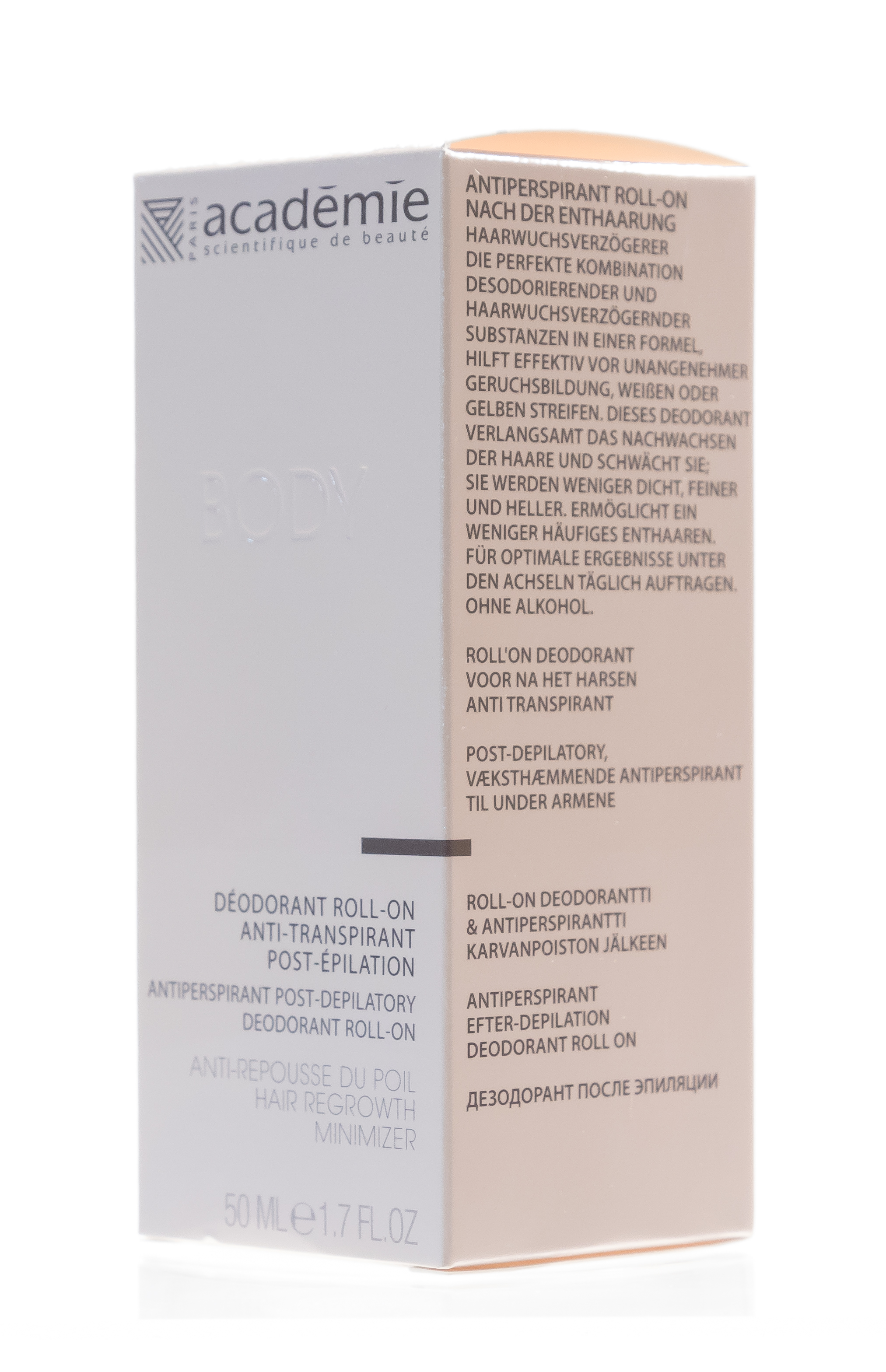 Академи Дезодорант-антиперспирант после эпиляции Deodorant Roll-On Anti-Transpirant Post-Epilation, 50 мл (Academie, Academie Body) Академи Дезодорант-антиперспирант после эпиляции Deodorant Roll-On Anti-Transpirant Post-Epilation, 50 мл (Academie, Academie Body) фото 4