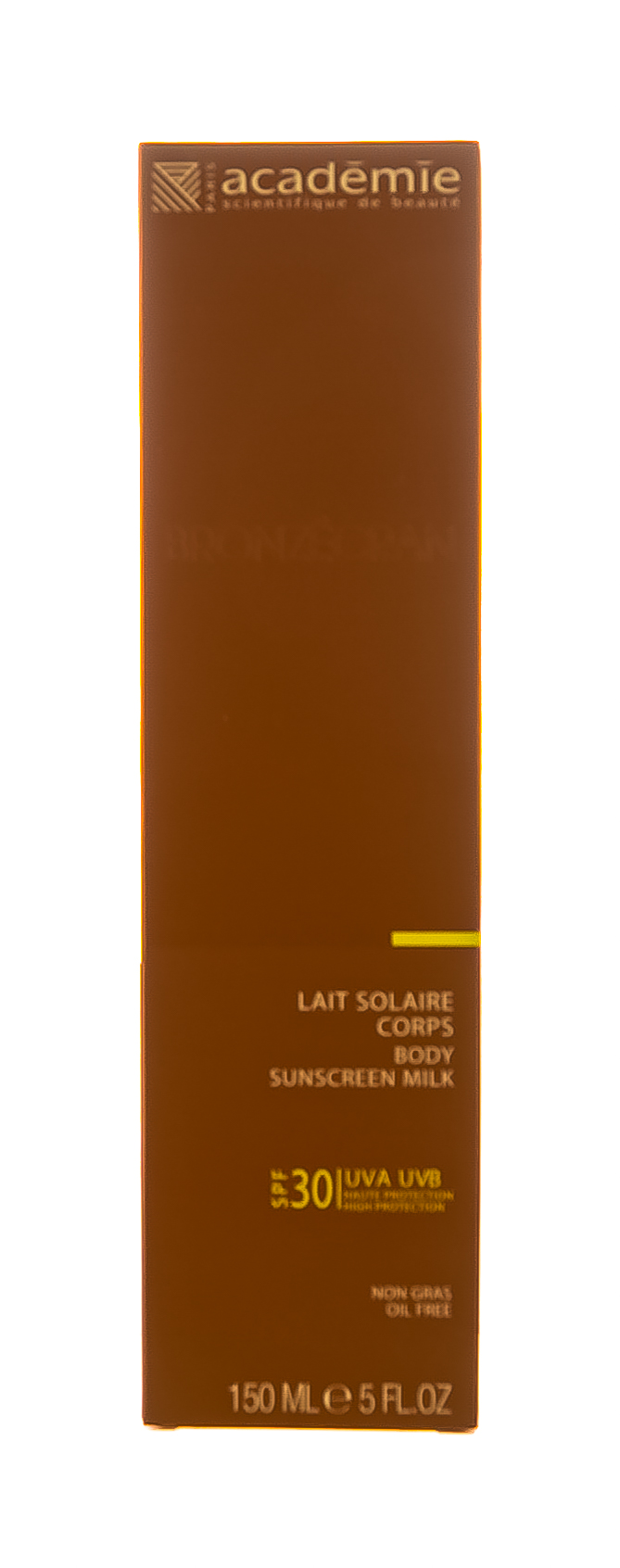 Академи Солнцезащитное молочко для тела SPF 30 'Body Sunscreen Milk SPF 30' 150 мл (Academie, Bronzecran) фото 1