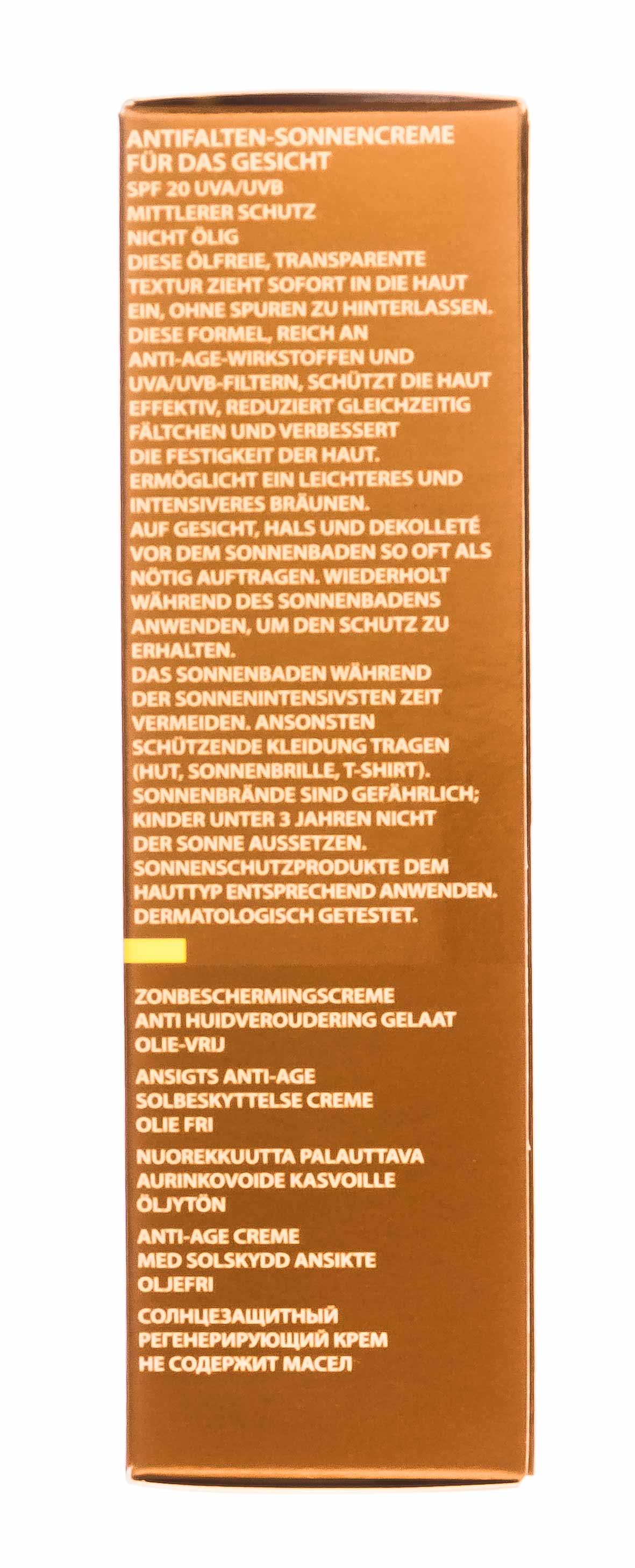Академи Солнцезащитный регенерирующий крем для лица SPF 20+, 50 мл (Academie, Bronzecran) фото 3