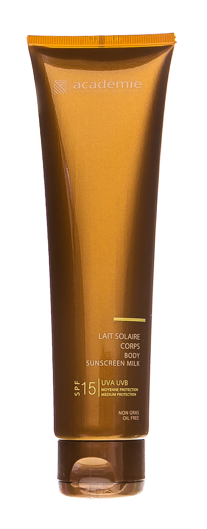 Академи Солнцезащитное молочко для тела SPF 15 'Body Sunscreen Milk SPF 15' 150 мл (Academie, Bronzecran) Академи Солнцезащитное молочко для тела SPF 15 'Body Sunscreen Milk SPF 15' 150 мл (Academie, Bronzecran) фото 6