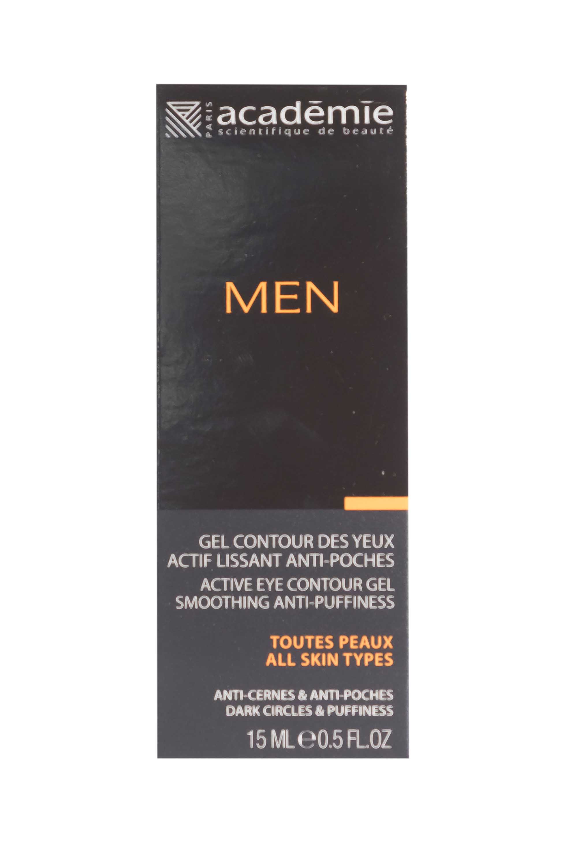 Академи Гель для контура глаз против отеков и морщин Gel Contour des Yeux Actif Lissant Anti-Poches, 15 мл (Academie, Academie Men) Академи Гель для контура глаз против отеков и морщин Gel Contour des Yeux Actif Lissant Anti-Poches, 15 мл (Academie, Academie Men) фото 2