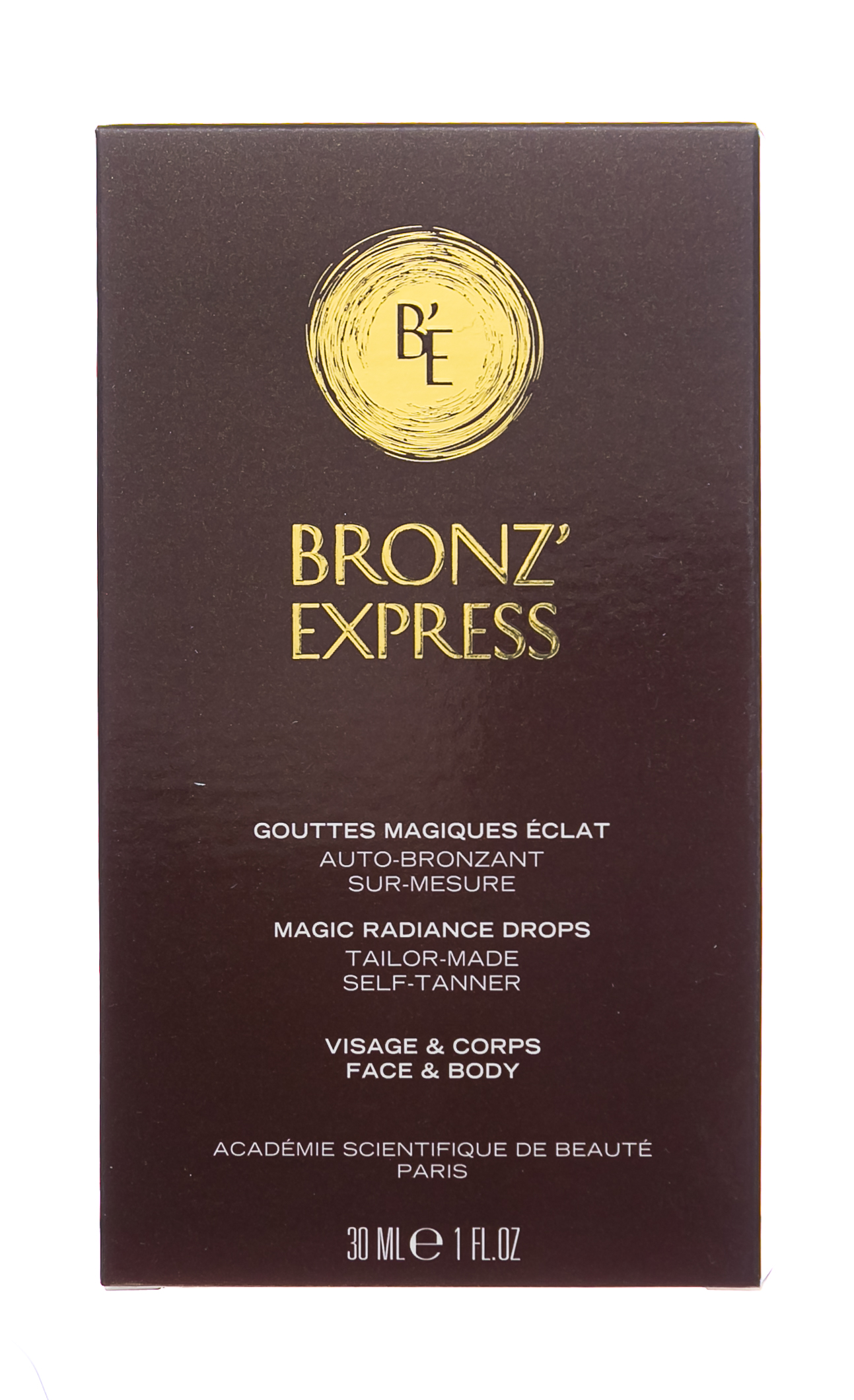 Академи Капли-сияние с эффектом естественного загара для лица и тела 30 мл (Academie, Bronz'Express) фото 1