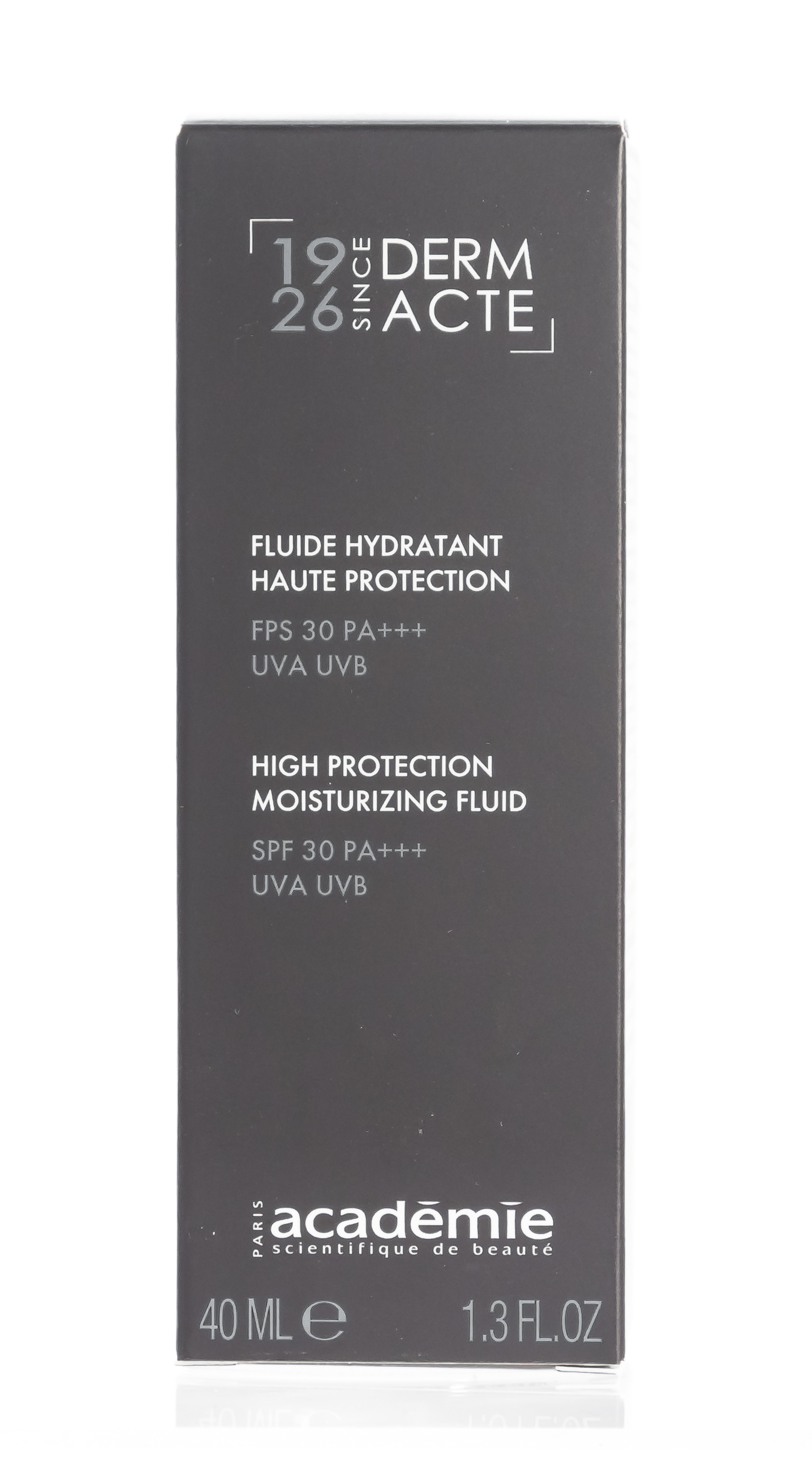 Академи Увлажняющая защитная эмульсия SPF 30+ Fluide Hydratanet Haute Protection, 40 мл (Academie, Derm Acte) фото 2