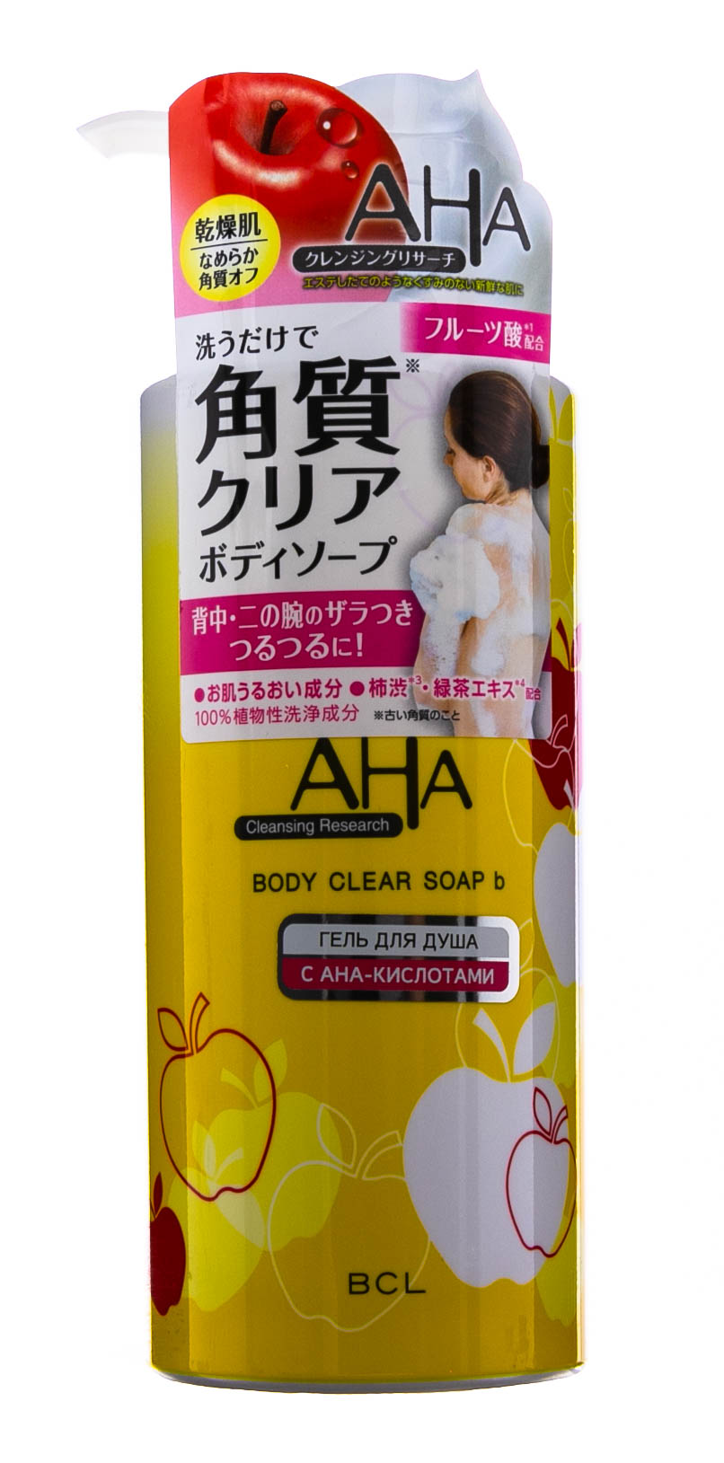 Аха Гель для душа для сухой и чувствительной кожи с фруктовыми кислотами, 400 мл (Aha, Body Soap) фото 1