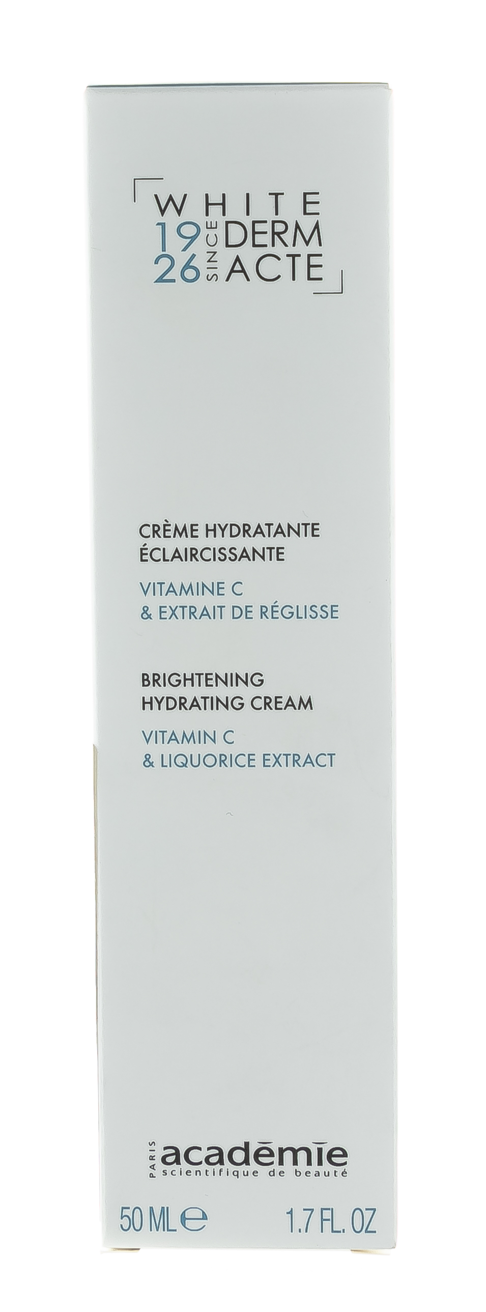 Академи Осветляющий увлажняющий крем с экстрактом лакрицы Creme Hydratante Eclaircissante,50 мл (Academie, Academie Visage - базовый уход) фото 1