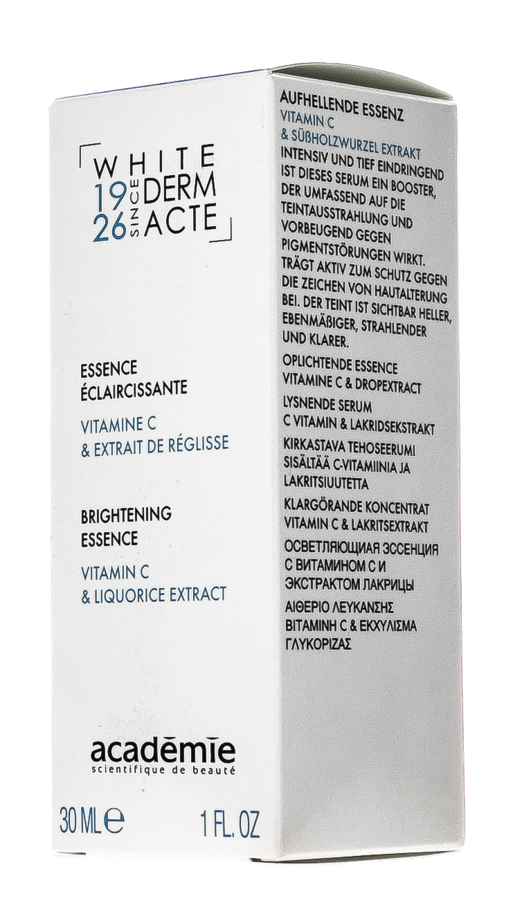 Академи Осветляющая эссенция с витамином С и экстрактом лакрицы Essence Eclaircissante, 30 м (Academie, Derm Acte) фото 5