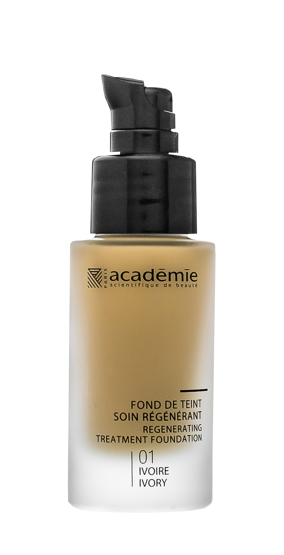 Академи Регенерирующая тональная основа тон 1 Слоновая кость 30 мл (Academie, Academie Make-up) фото 5