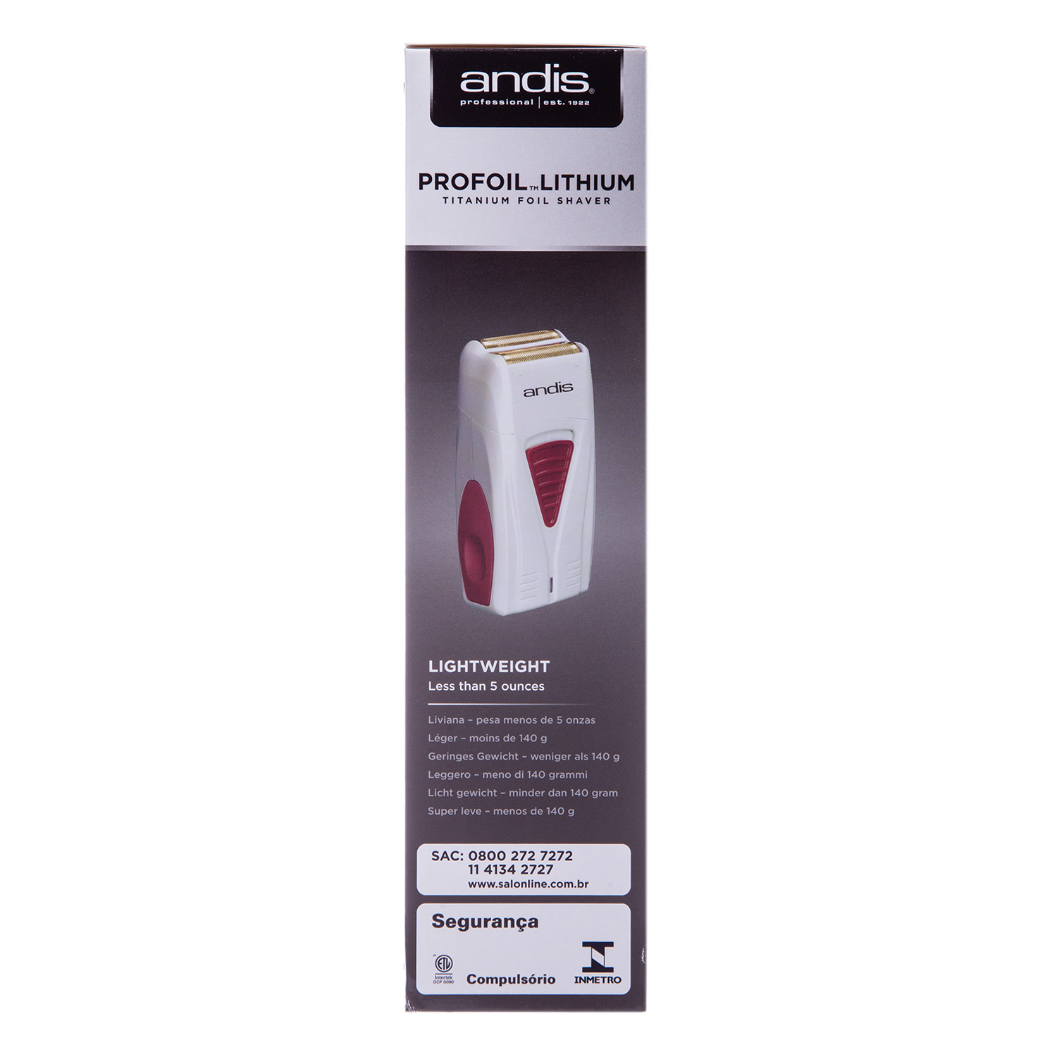 Андис Шейвер TS-1 для проработки контуров и бороды, аккум/сетевой, 10  Вт (Andis, ) фото 4