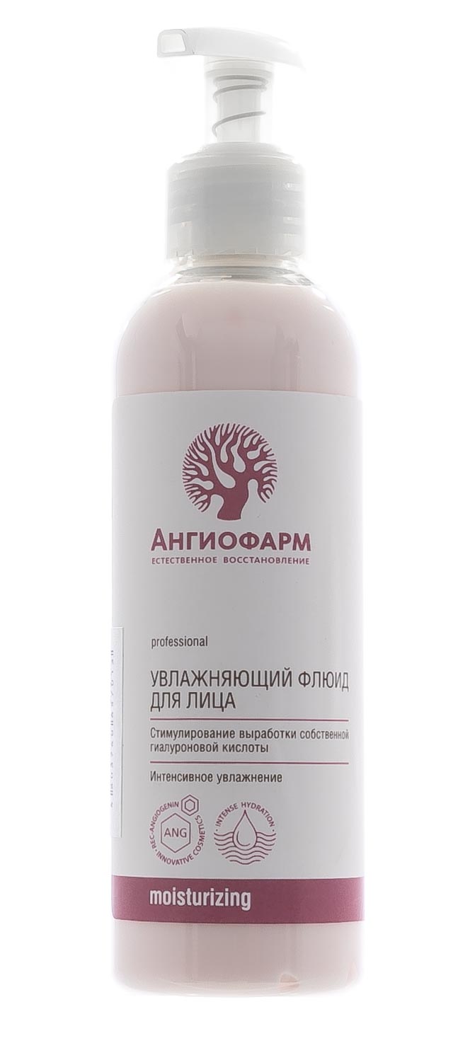  Увлажняющий флюид 200 мл (Ангиофарм, Для лица) фото 1