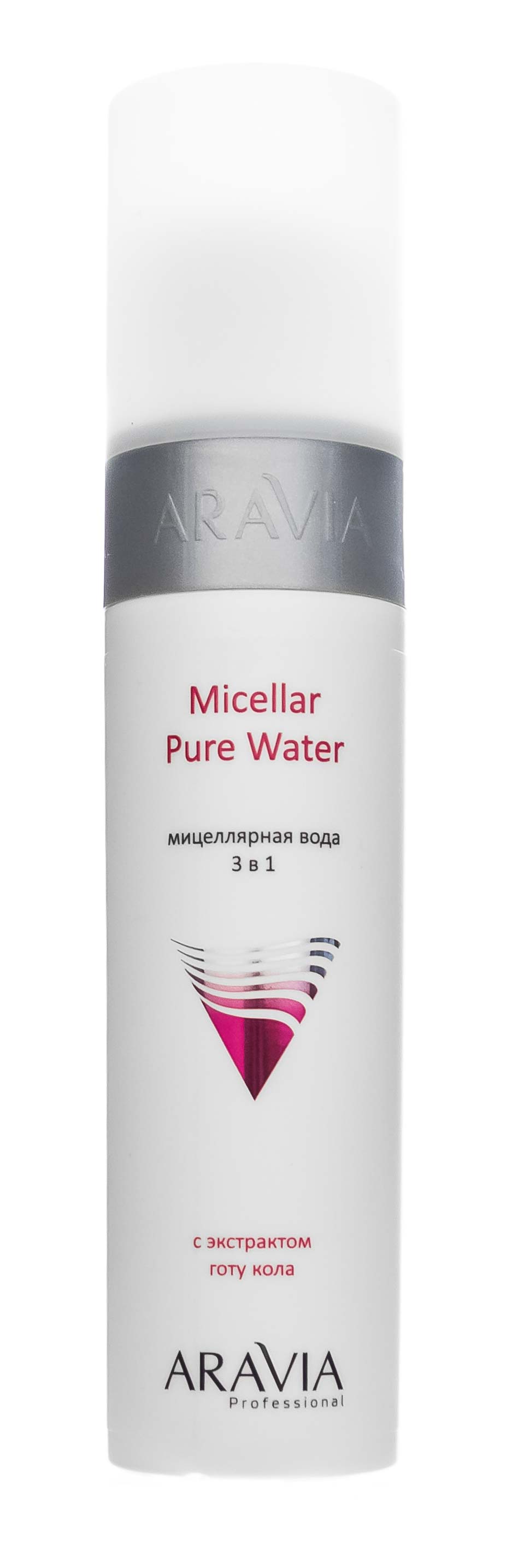 Аравия Профессионал Мицеллярная вода 3 в 1 с экстрактом готу кола Micellar Pure Water, 250 мл (Aravia Professional, Уход за лицом) фото 6