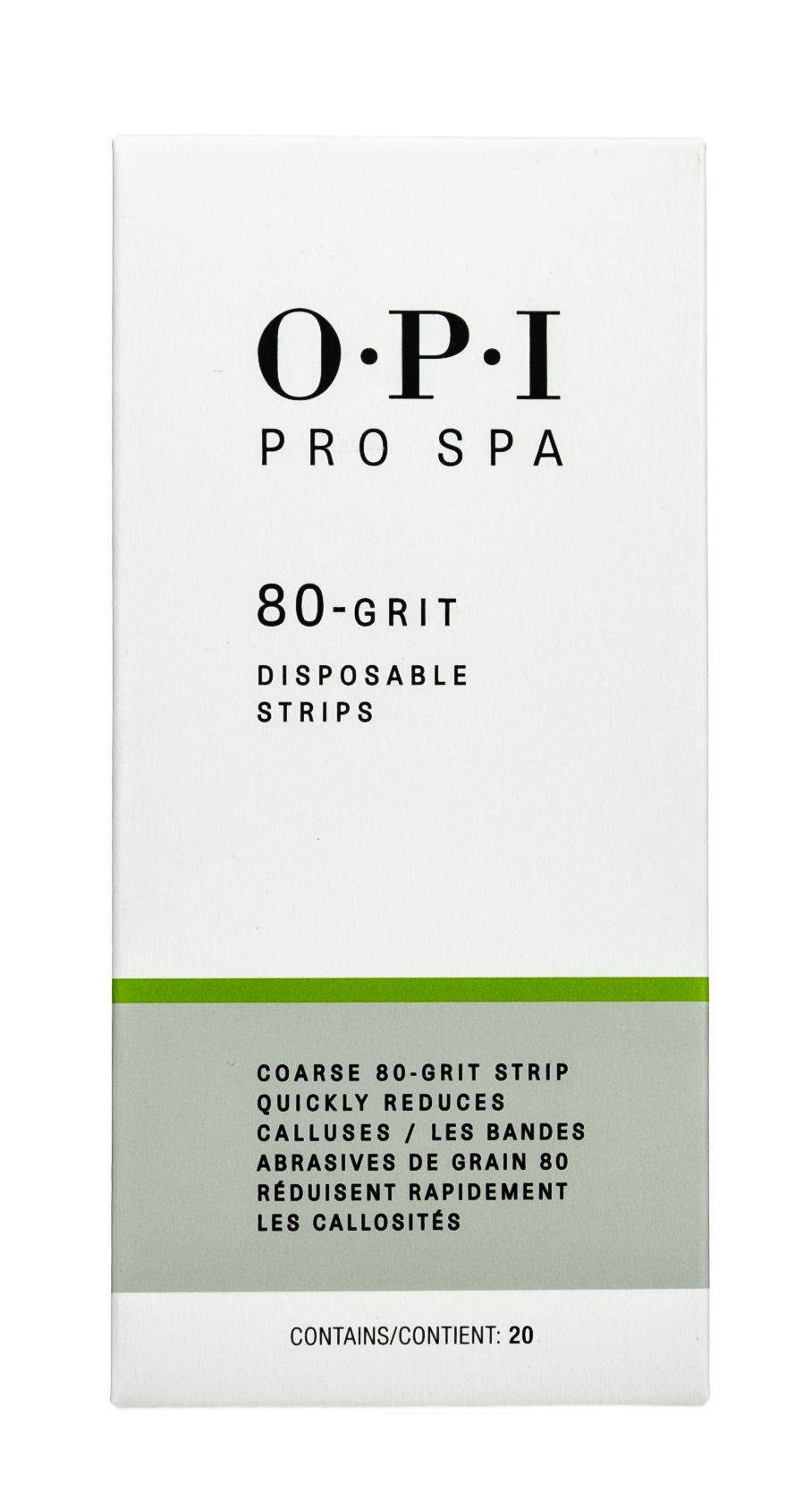 Опи Одноразовые абразивы, 180 Disposable Grit Strips 20 шт (O.P.I, ProSpa) фото 3