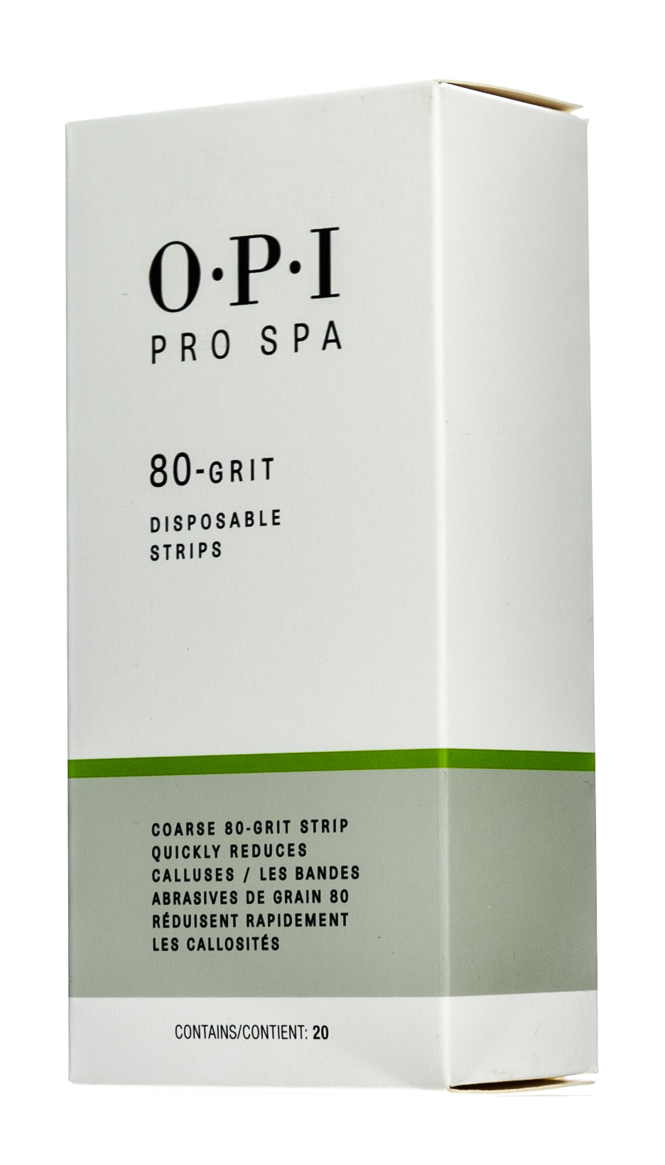 Опи Одноразовые абразивы, 180 Disposable Grit Strips 20 шт (O.P.I, ProSpa) фото 4