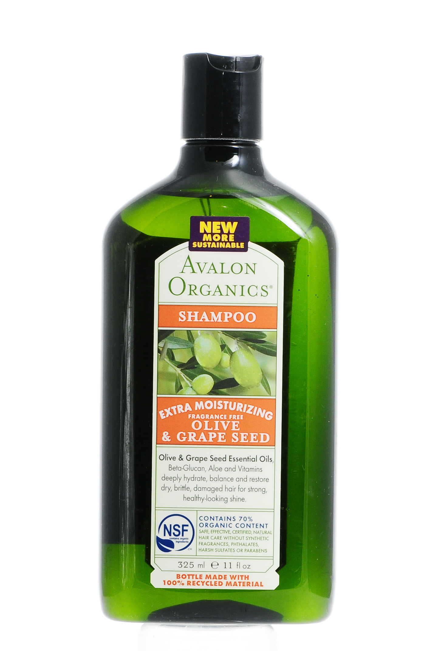  Увлажняющий шампунь Олива и виноградная косточка 325 мл (Закрытые бренды, Shampoo) фото 1