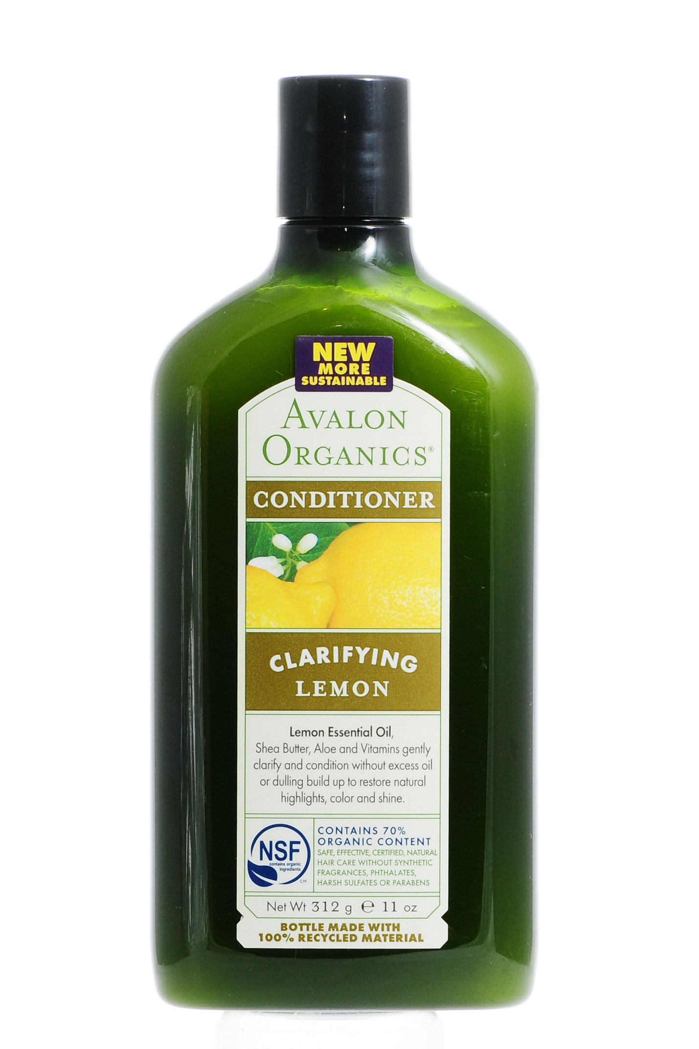 Авалон Органик Очищающий кондиционер Лимон 325 мл (Avalon Organic, Conditioner) фото 2