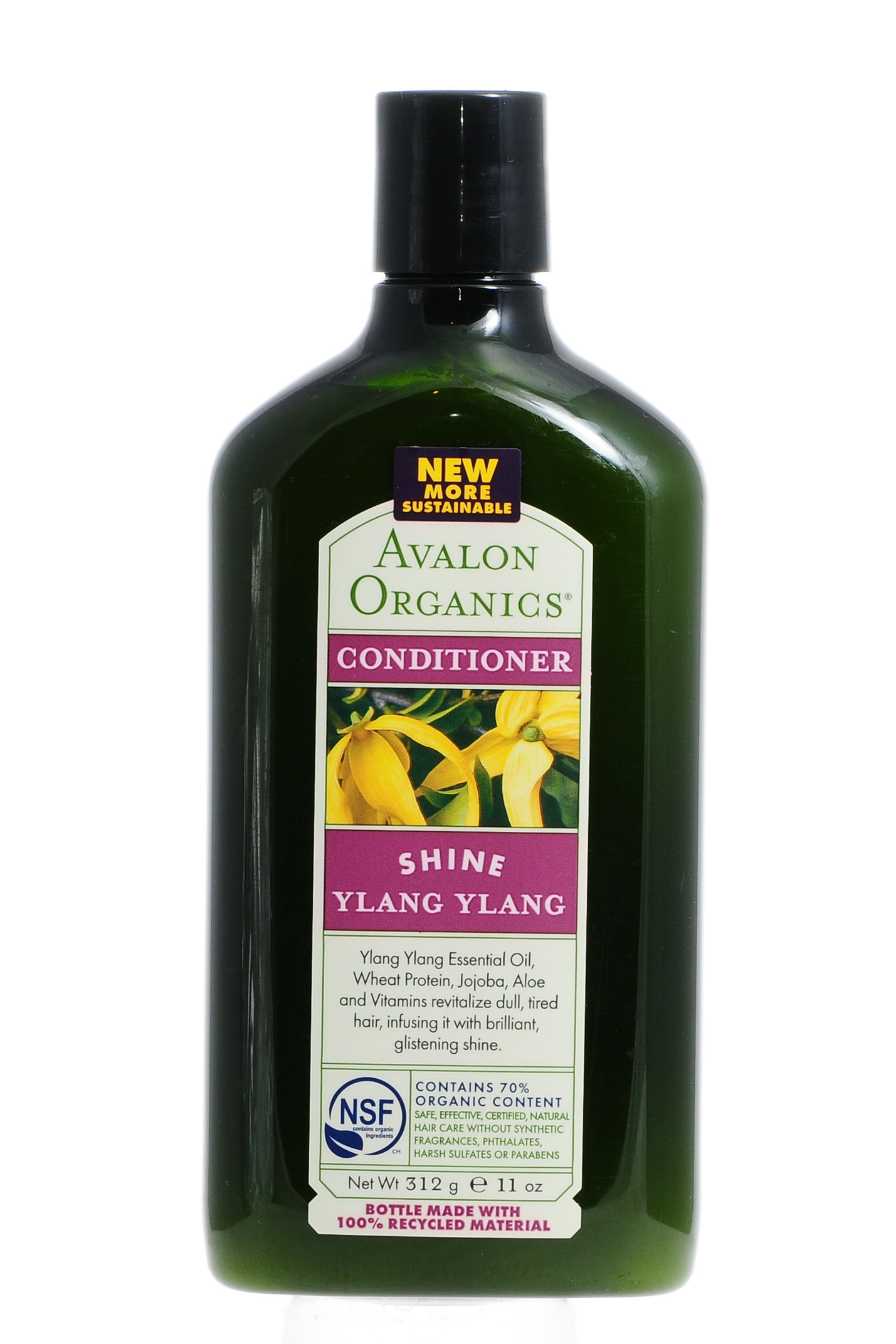 Авалон Органик Придающий сияние кондиционер Иланг Иланг 325 мл (Avalon Organic, Conditioner) фото 1
