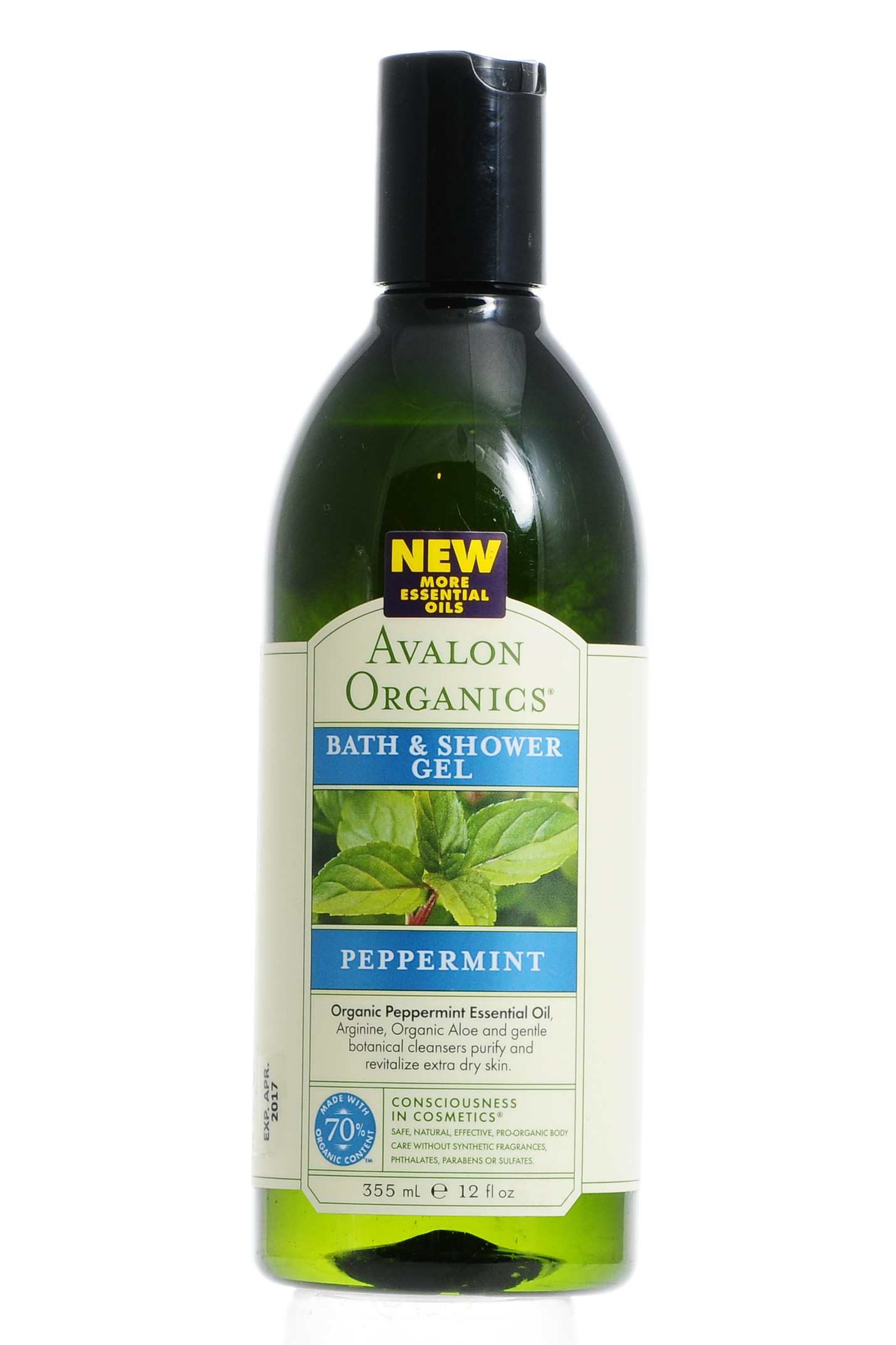 Авалон Органик Гель для душа Мята 355 мл (Avalon Organic, Bath & Shower) фото 1