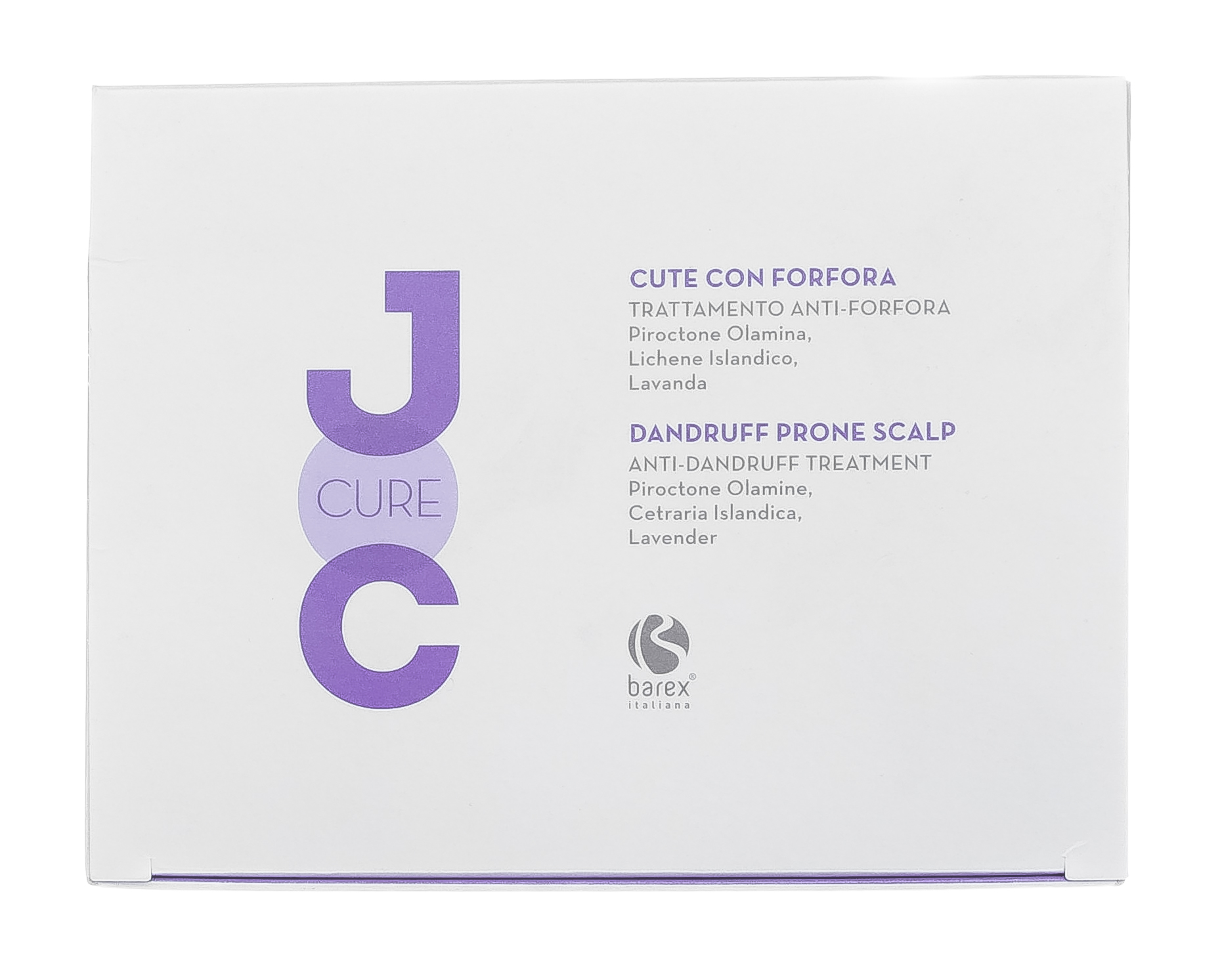 Барекс Интенсивная терапия против перхоти с Пироктон оламином, Исландским лишайником и ЛавандойAnti-Dandruff Treatment 12х12 (Barex, Joc Cure) фото 2