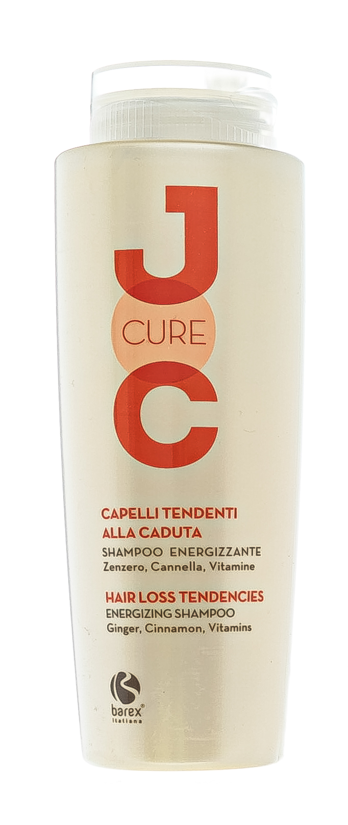 Барекс Шампунь против выпадения с Имбирем, Корицей и Витаминами  Energizing Shampoo 250 мл (Barex, Joc Cure) фото 1