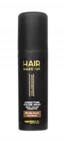 Brelil Professional Спрей-макияж для волос, темный блонд, 75 мл. фото