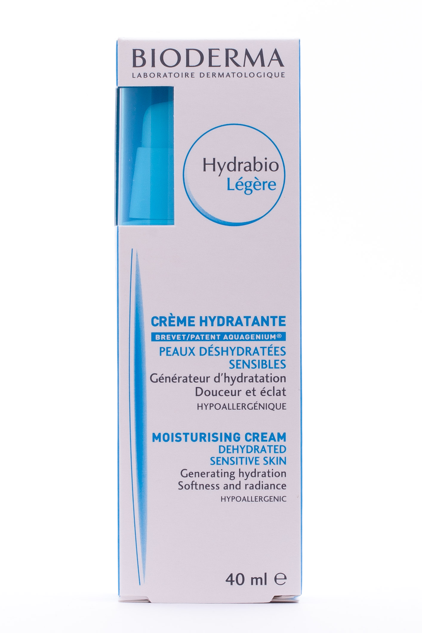 Биодерма Легкий крем Гидрабио Лежер 40 мл (Bioderma, Hydrabio) фото 3